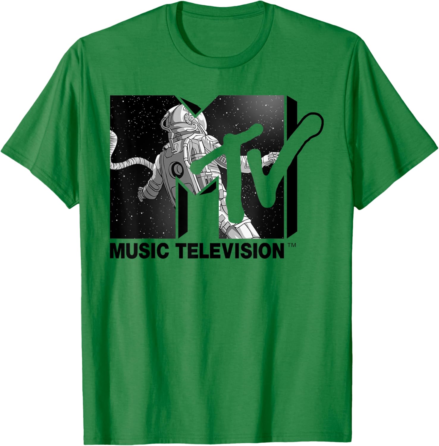 Mademark x MTV Astronaut Stratosphere Tee - Cool Graphic T-Shirt for Fans - 8