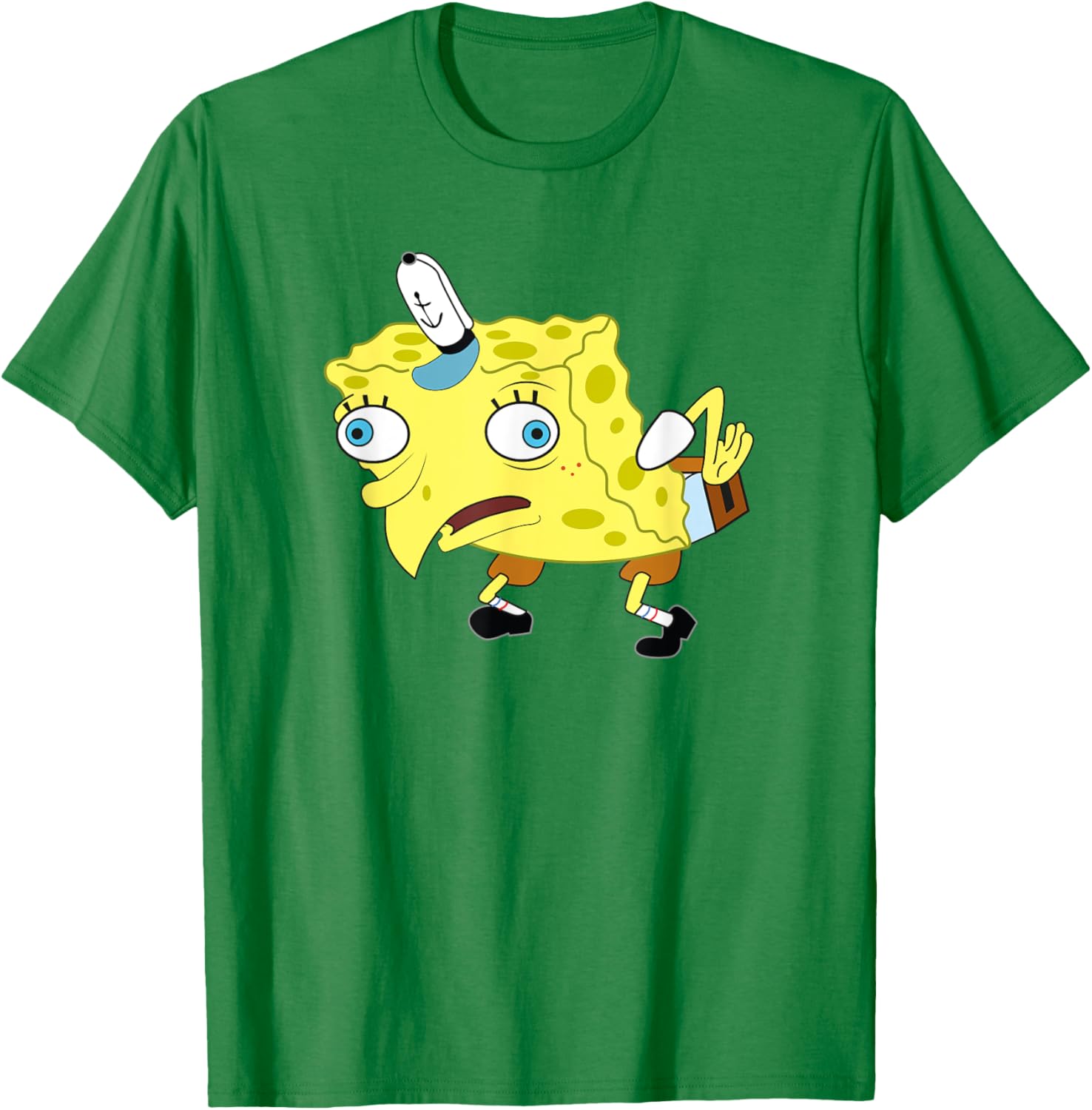Mademark SpongeBob SquarePants Are You Mocking Me T-Shirt for Fans - 2