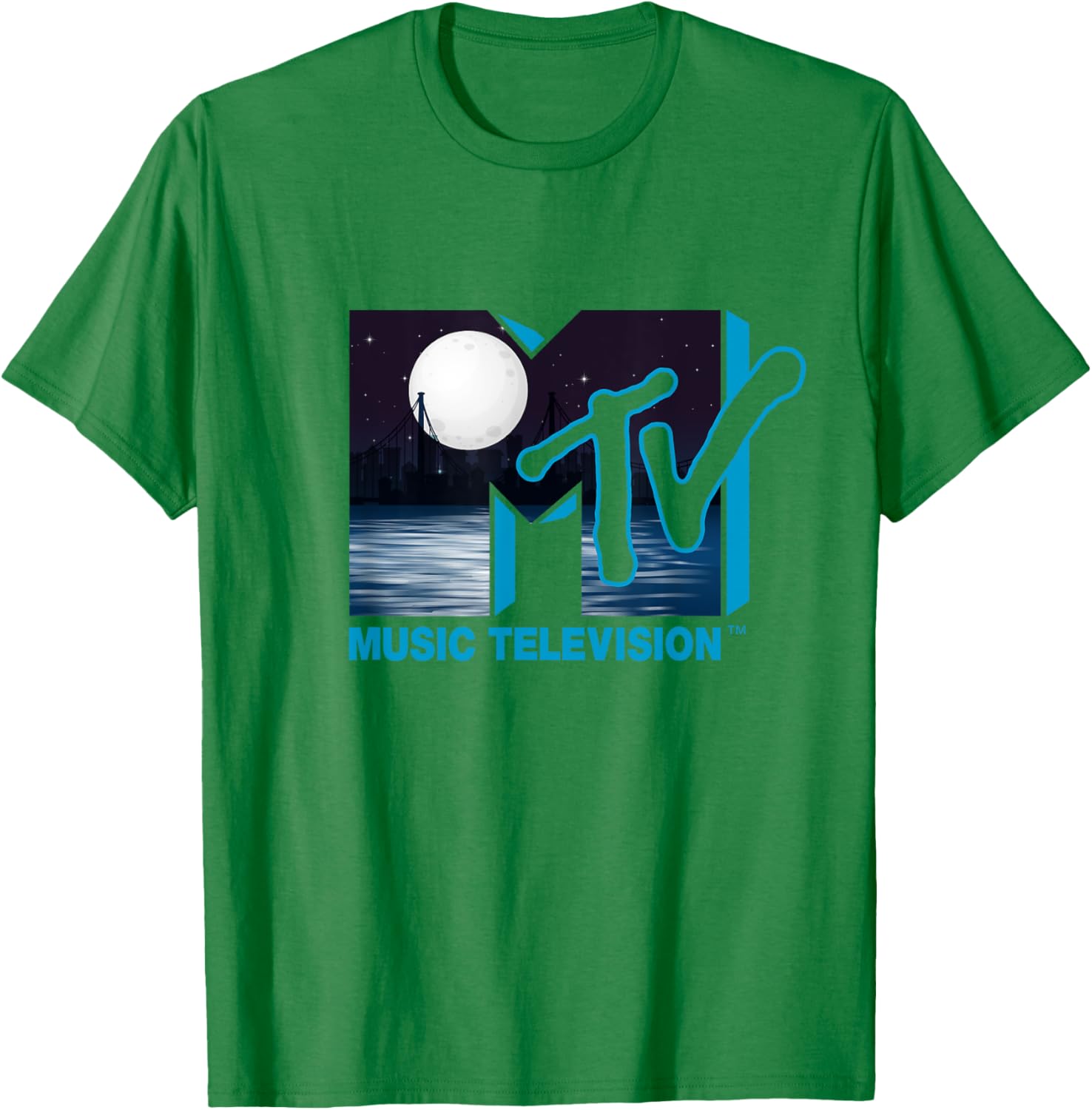 Mademark x MTV Full Moon City Logo T-Shirt - Stylish Graphic Tee - 15