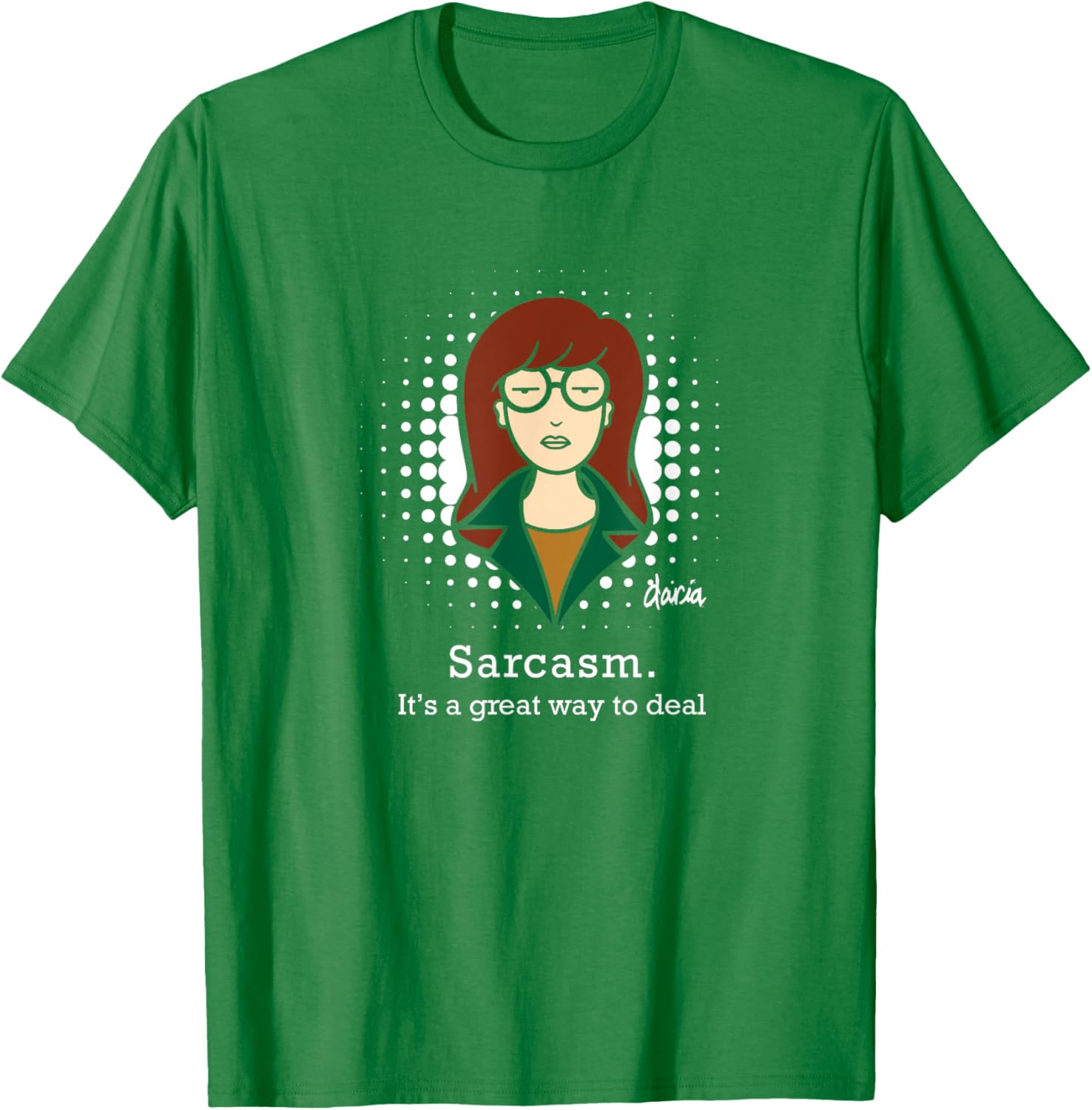Mademark x Daria Sarcasm T-Shirt Perfect for Humor Lovers and Casual Wear - 9