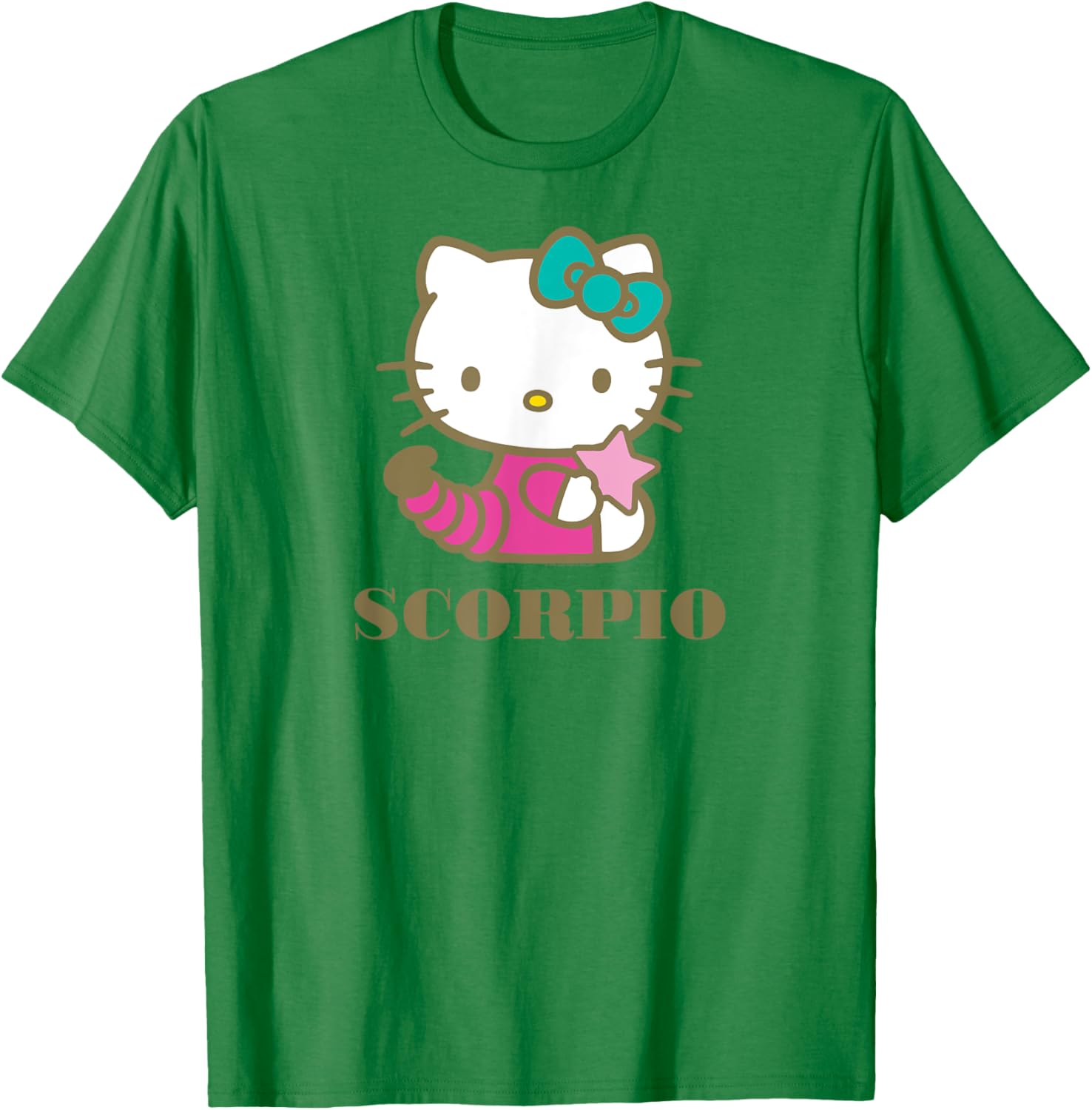 Hello Kitty Scorpio Zodiac T-Shirt for Trendy Fans of Cute Fashion - 8
