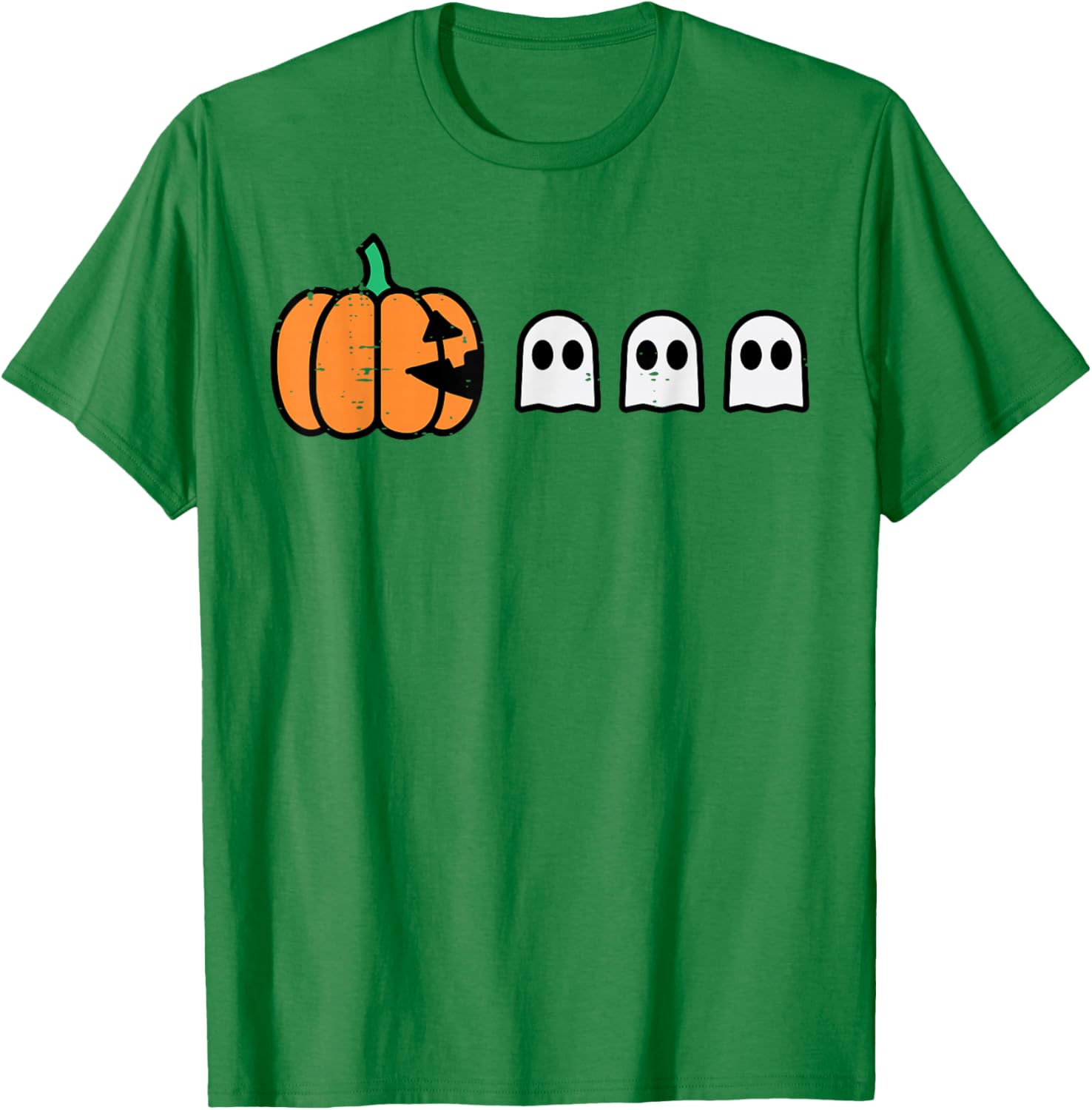Halloween Gamer Pumpkin Ghost T-Shirt for Men Boys and Kids - 19