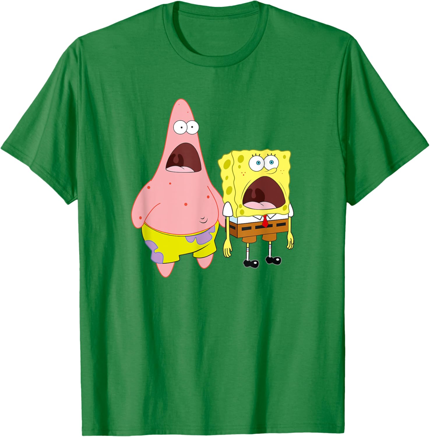 Mademark x SpongeBob SquarePants Wide Eyed Surprise T-Shirt for Fans - 4