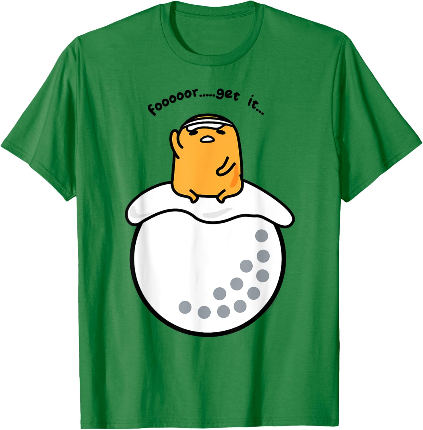 Gudetama Golf Fore Forget It T-Shirt for Fun Golf Lovers and Fans - 14