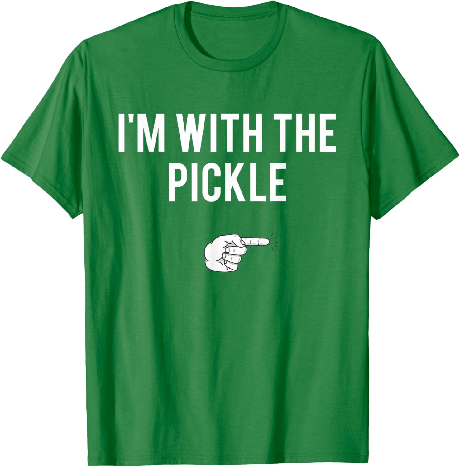 I'm With The Pickle Matching T-Shirt for Fun Halloween Costumes - 12