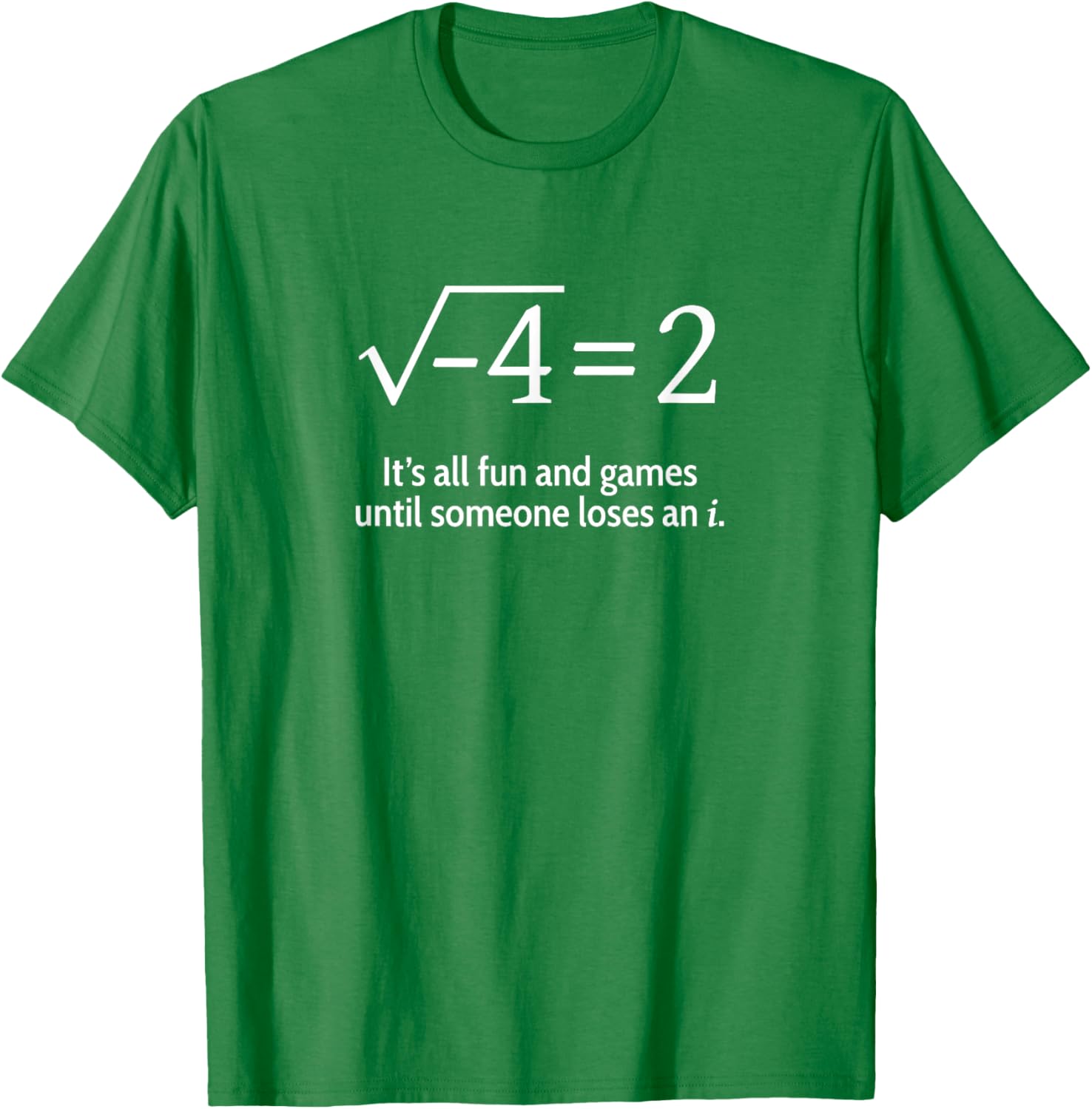 Funny Math T-Shirt Someone Loses An i Short Sleeve for Math Lovers - 12