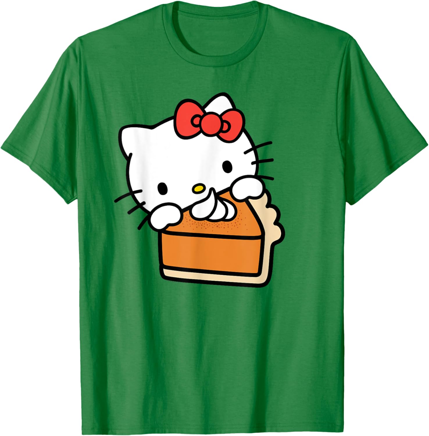 Hello Kitty Pumpkin Pie T-Shirt Cute Fall Fashion for Kids and Adults - 5