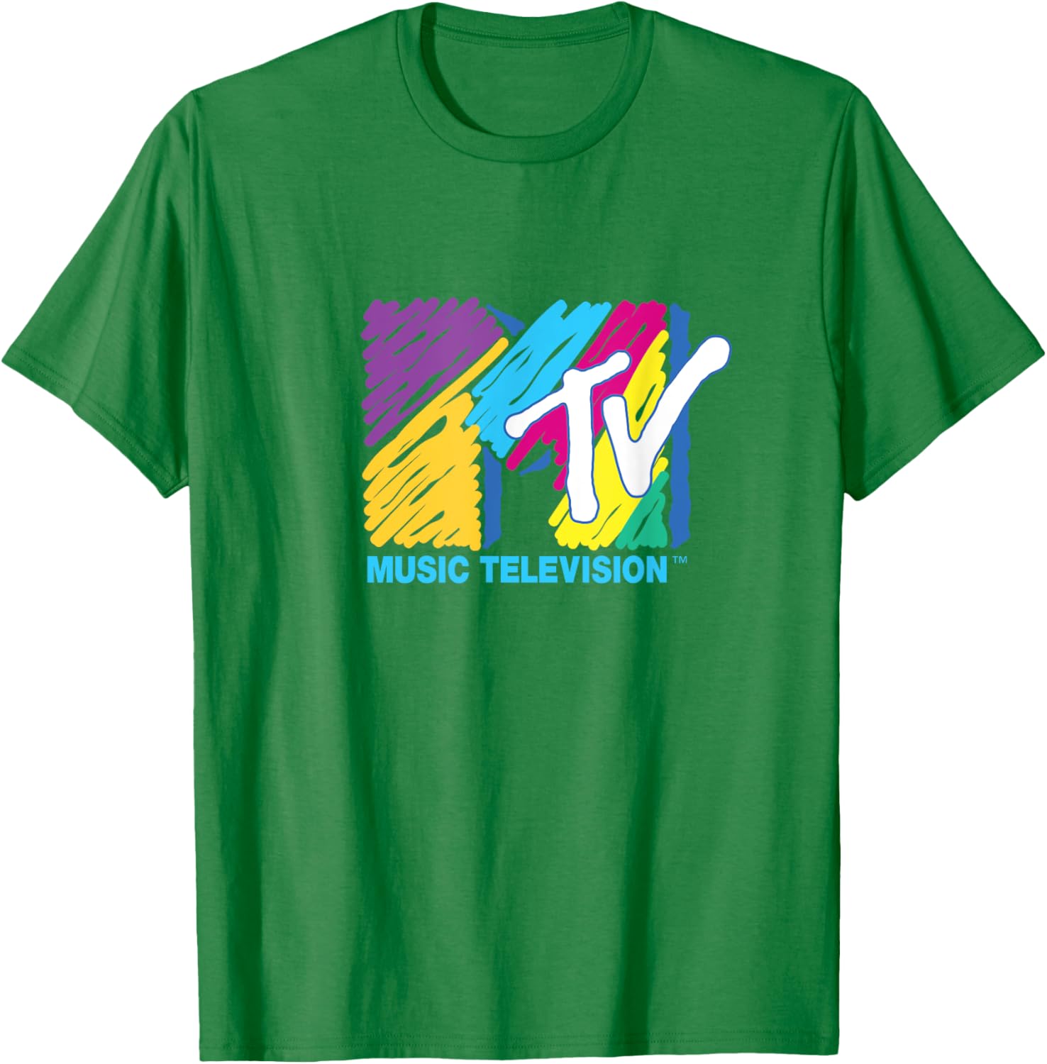 Mademark x MTV Colorful Logo Big Pen T-Shirt for Music Lovers - 12