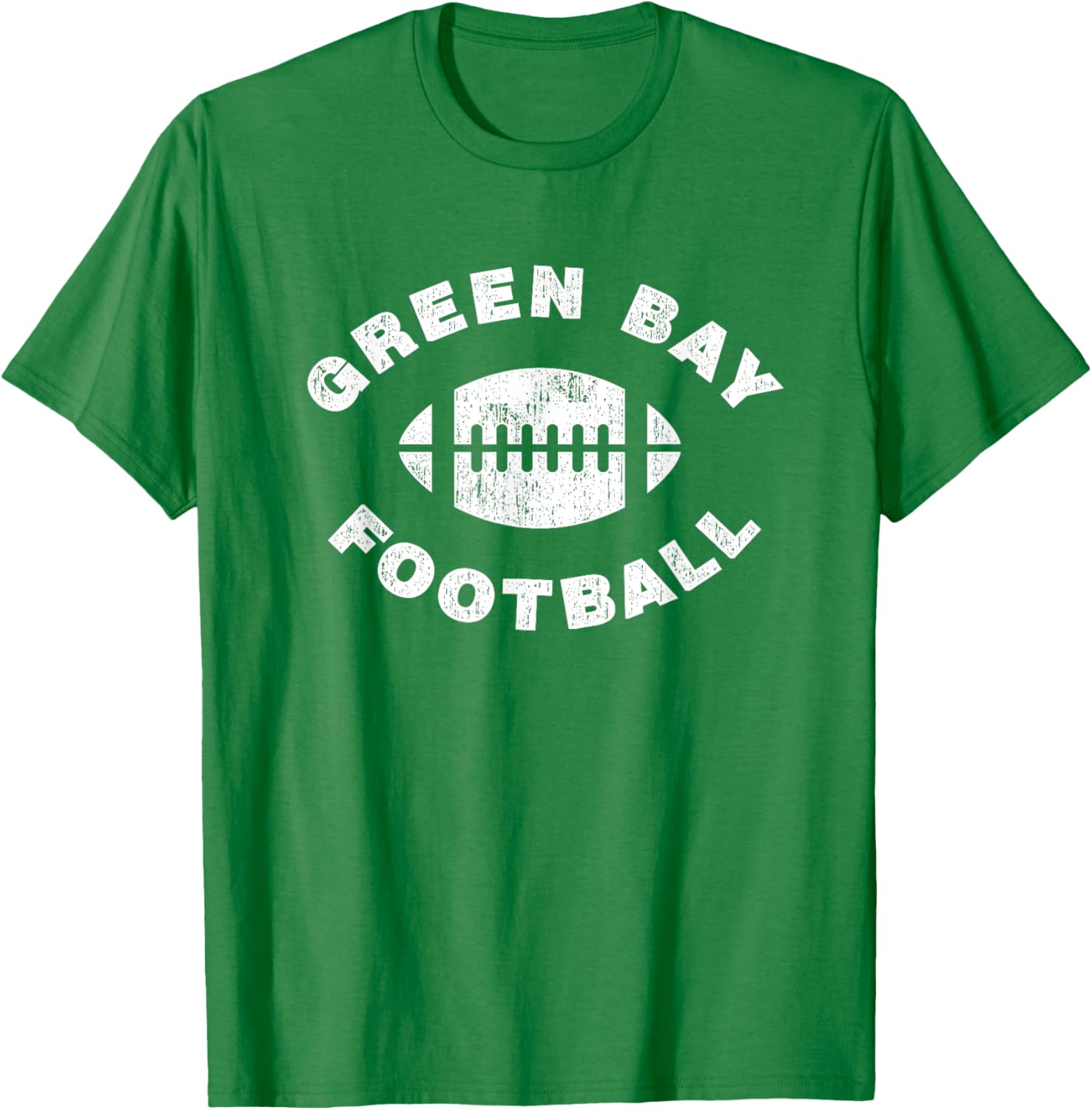 Green Bay Retro Vintage Distressed Football T-Shirt for Sports Fans - 3