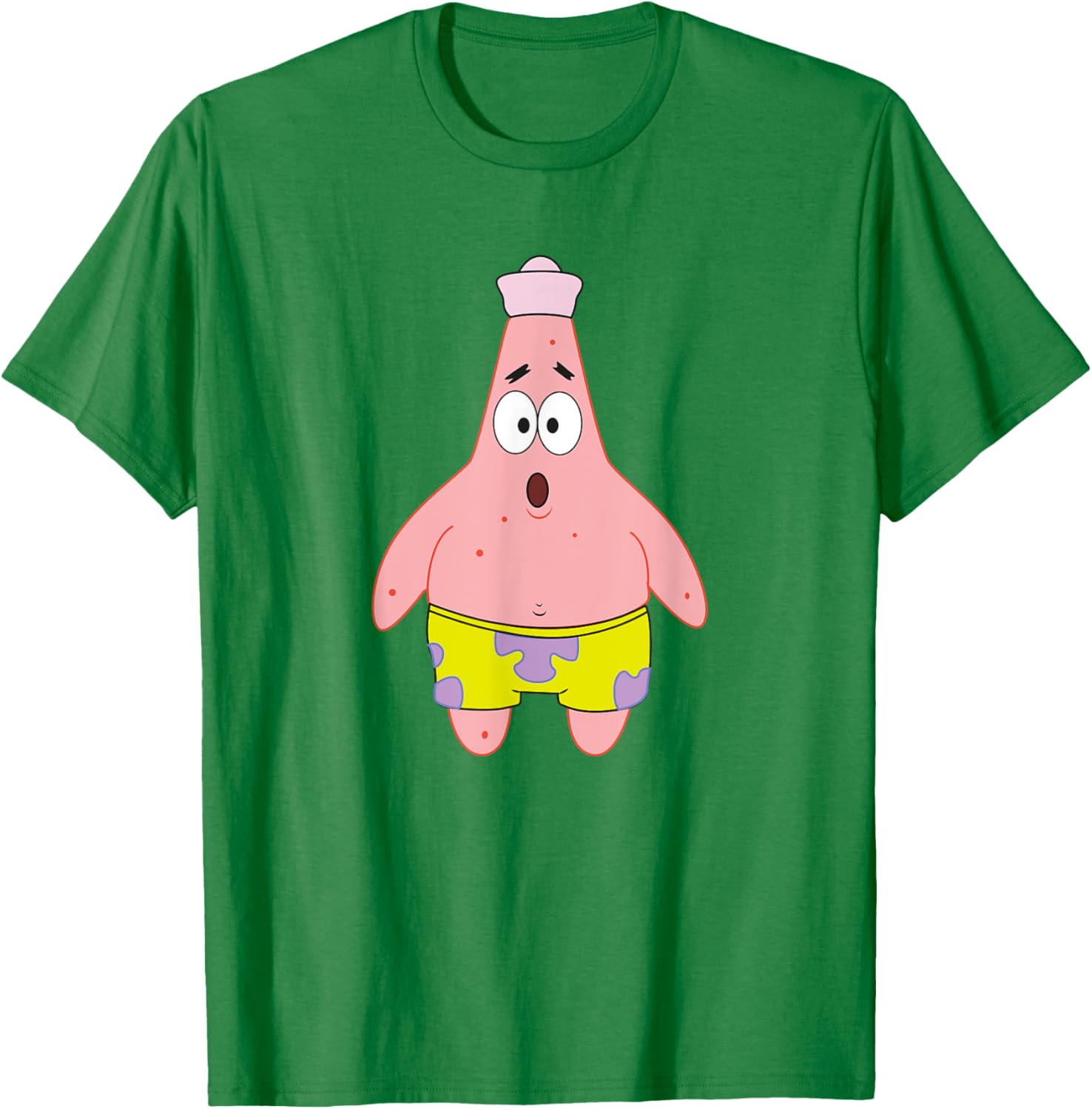 Mademark Patrick Star Surprised T-Shirt from SpongeBob SquarePants - 1