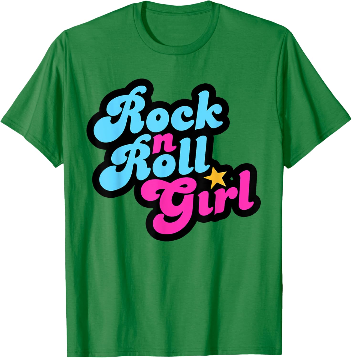 Rock N Roll Girl Halloween Costume T-Shirt for Women - Fun and Stylish Apparel - 24