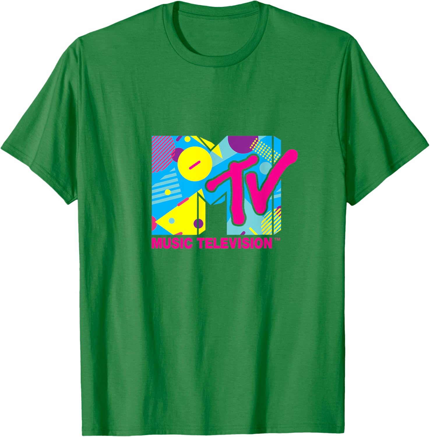 Mademark x MTV 1980s Spring Break Retro Logo T-Shirt Casual Wear - 9