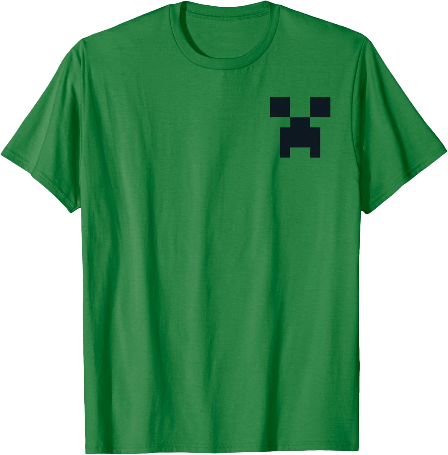 Minecraft Creeper Pocket Size T-Shirt for Kids and Adults, Fun Apparel - 6