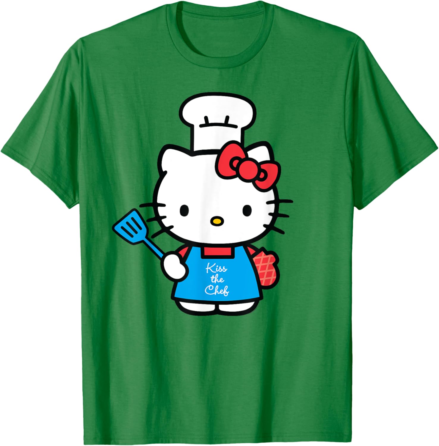 Hello Kitty Kiss the Chef T-Shirt Cute and Fun Cooking Apparel - 2