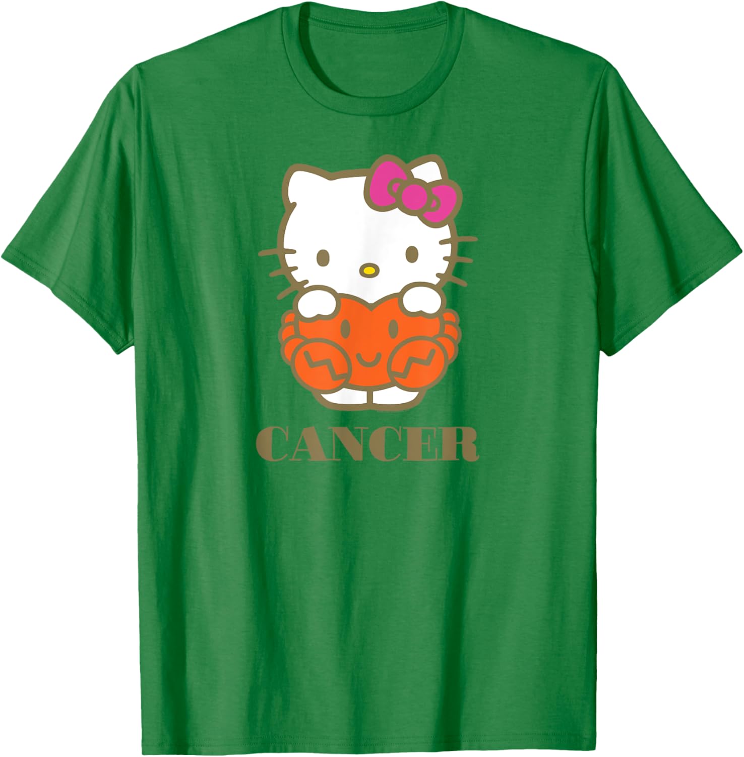 Cute Hello Kitty Zodiac Cancer T-Shirt for Stylish Fans and Collectors - 13