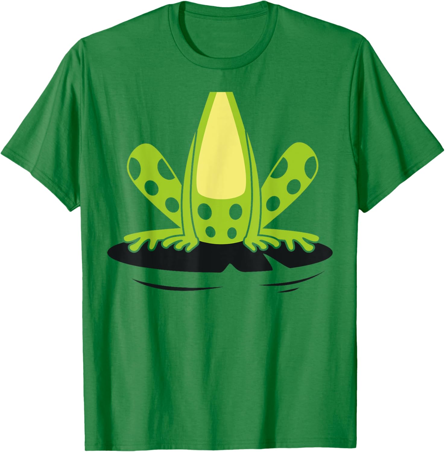 Cute Frog Body Costume T-Shirt for Halloween Gift - Easy Reptile Apparel - 15