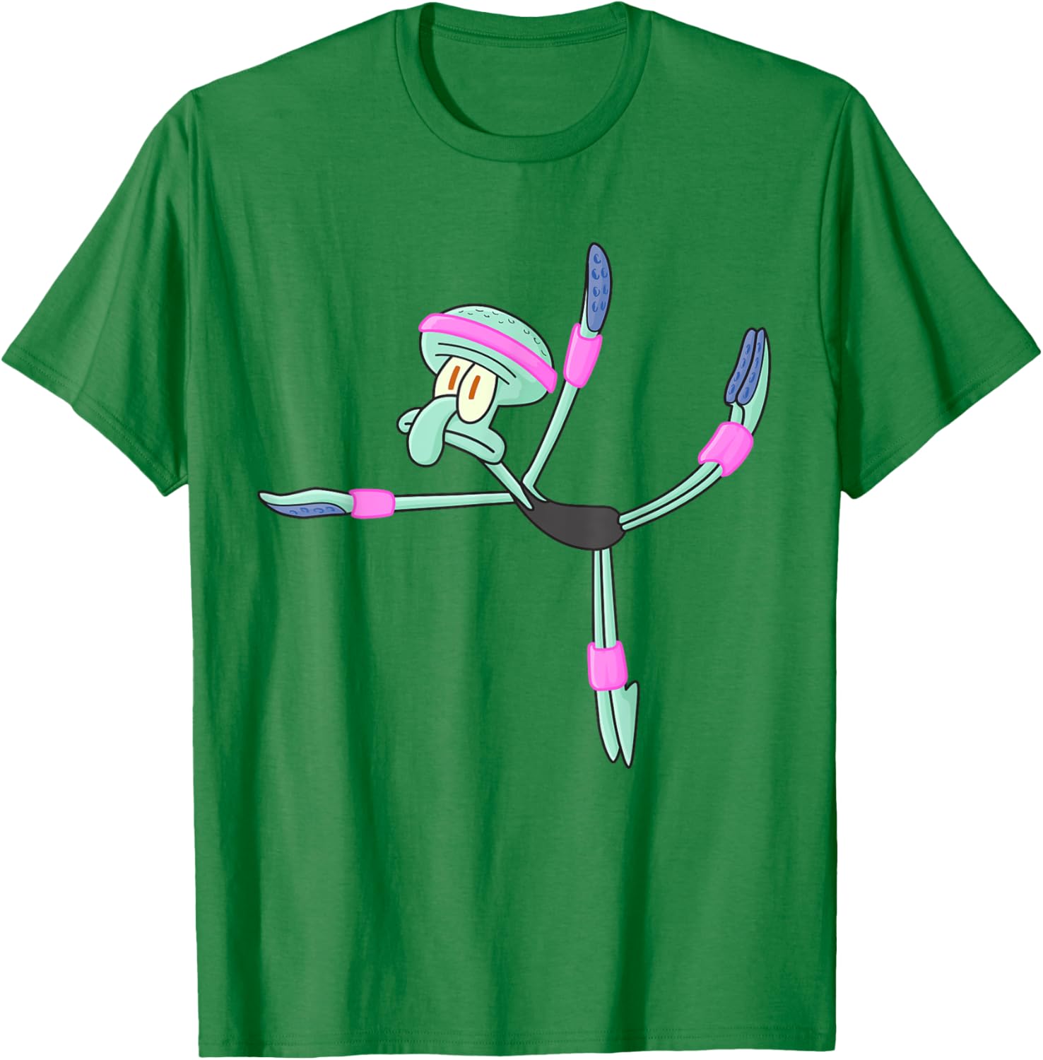 Mademark SpongeBob Squidward Ballerina T-Shirt for Fun Fashion Lovers - 6