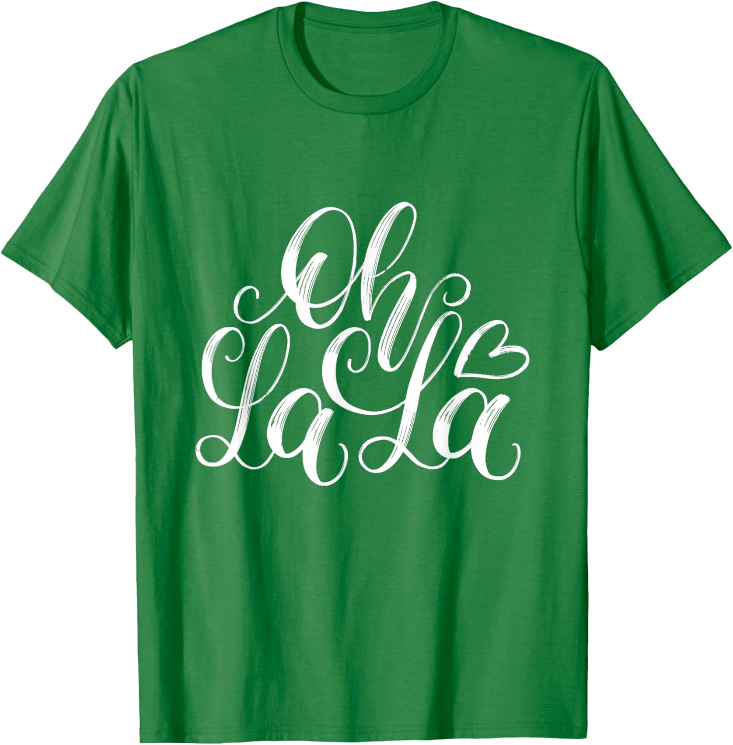 Oh La La French Novelty Graphic Tees Stylish T-Shirt for Fun Fashion - 4