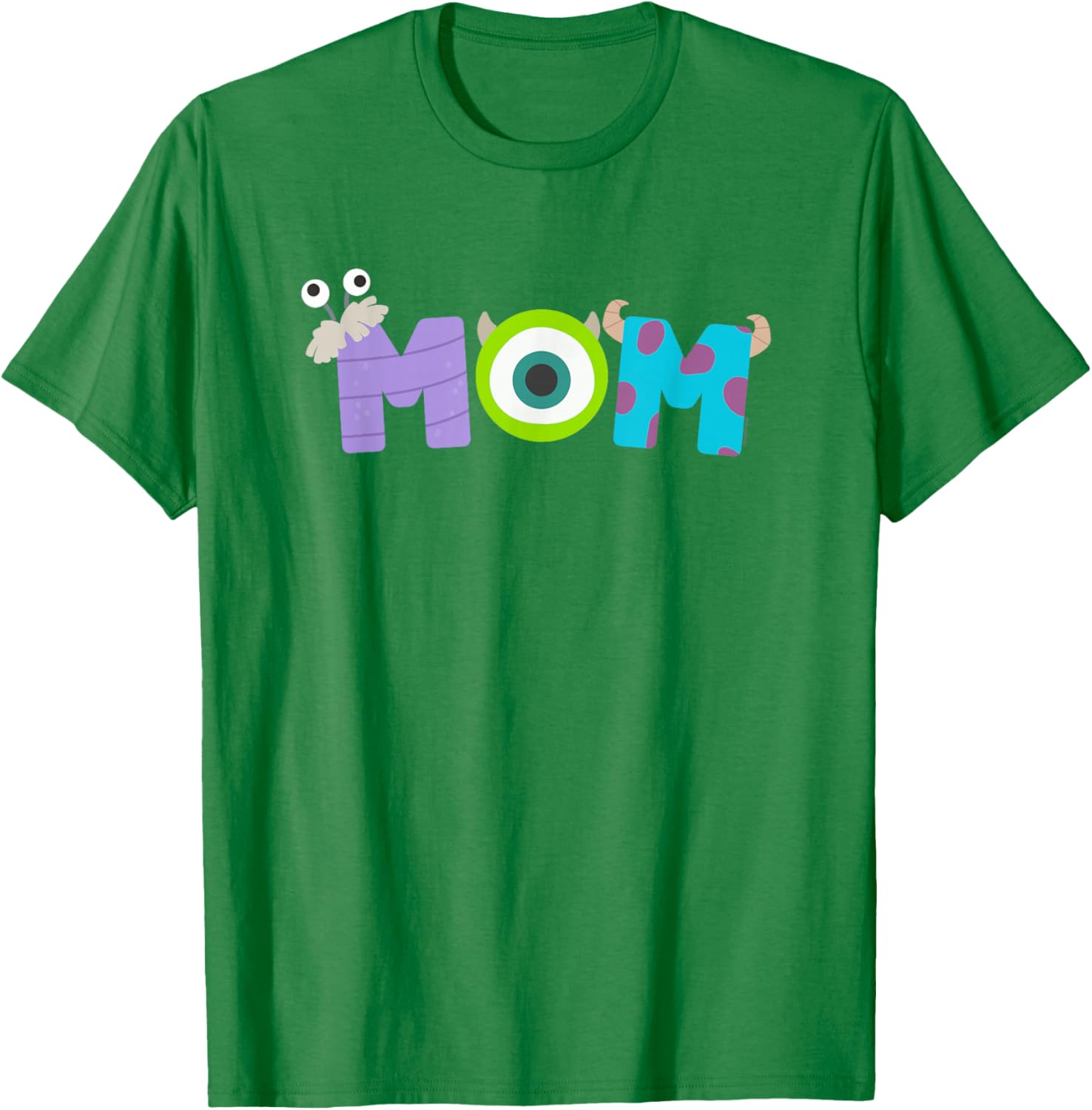 Monsters Inc Mom T-Shirt for Mother's Day Birthday Gift Clothing - 14