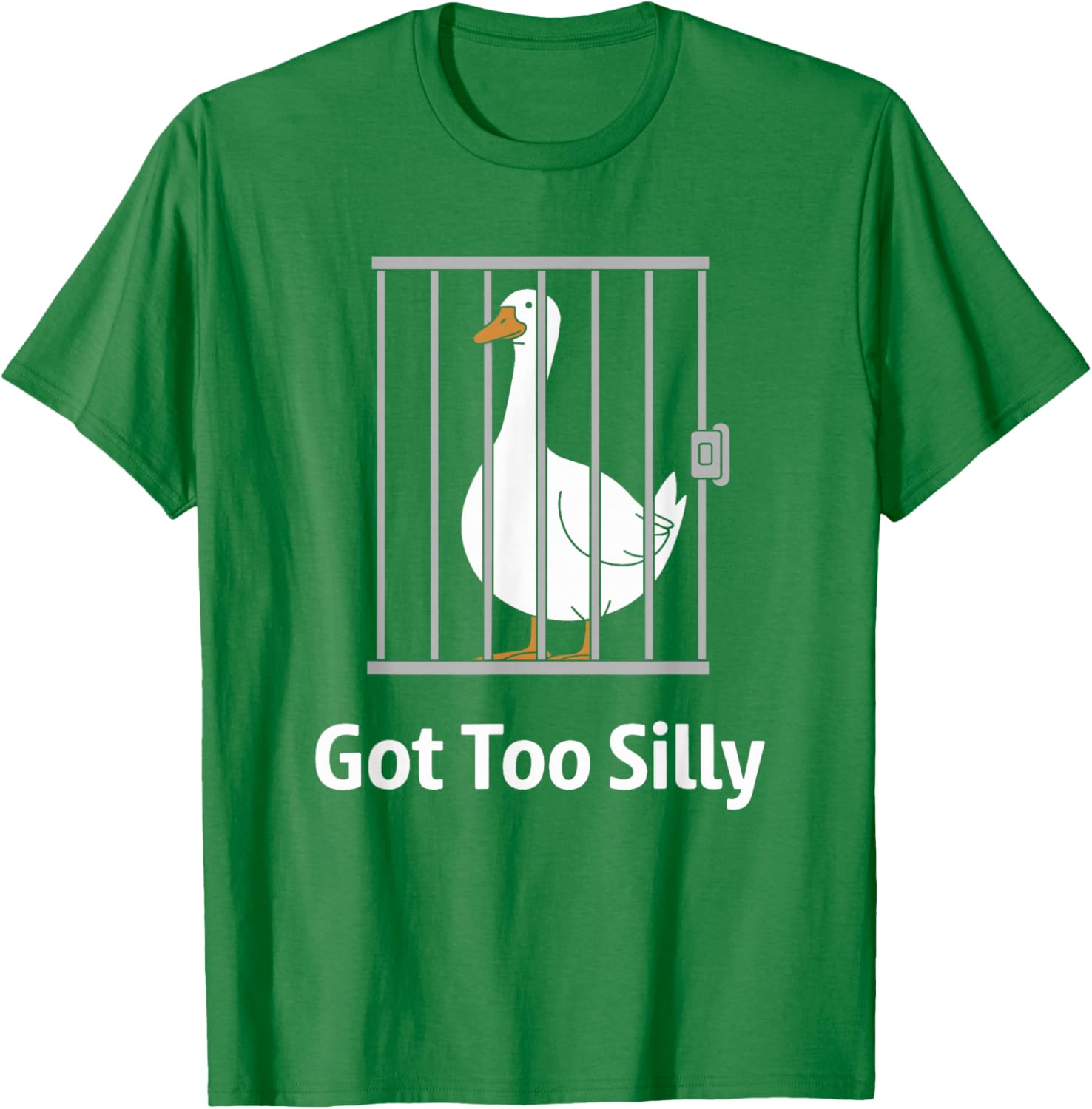 Funny Goose Pun T-Shirt for Animal Lovers – Got Too Silly Humor Shirt - 7