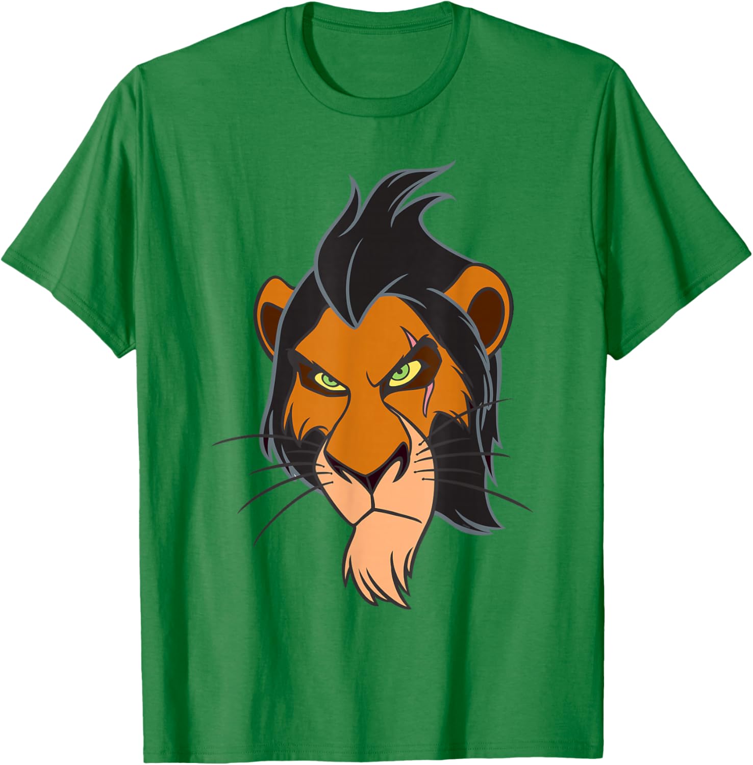 Disney Scar Big Face Costume T-Shirt for Lion King Fans - 28
