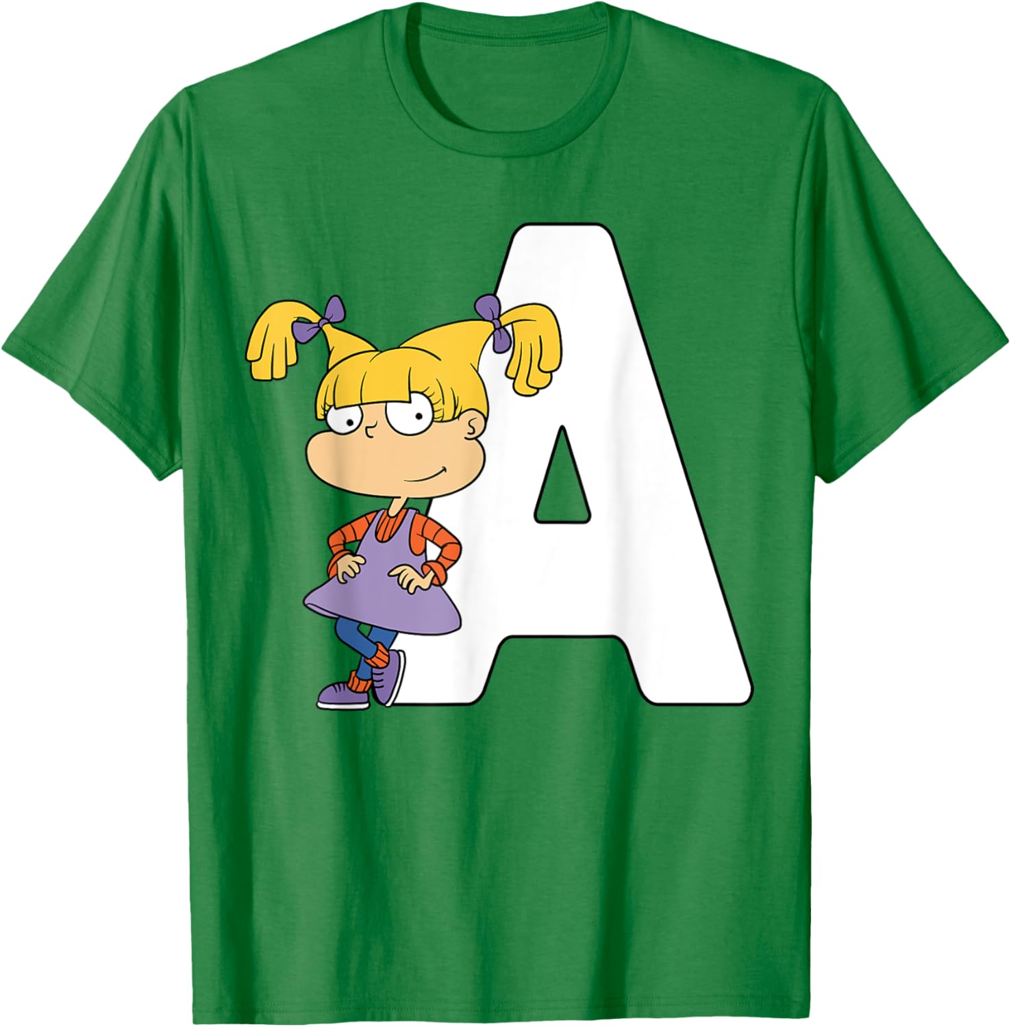 Mademark x Rugrats Angelica Pickles The Girl with an A T-Shirt for Fans - 20