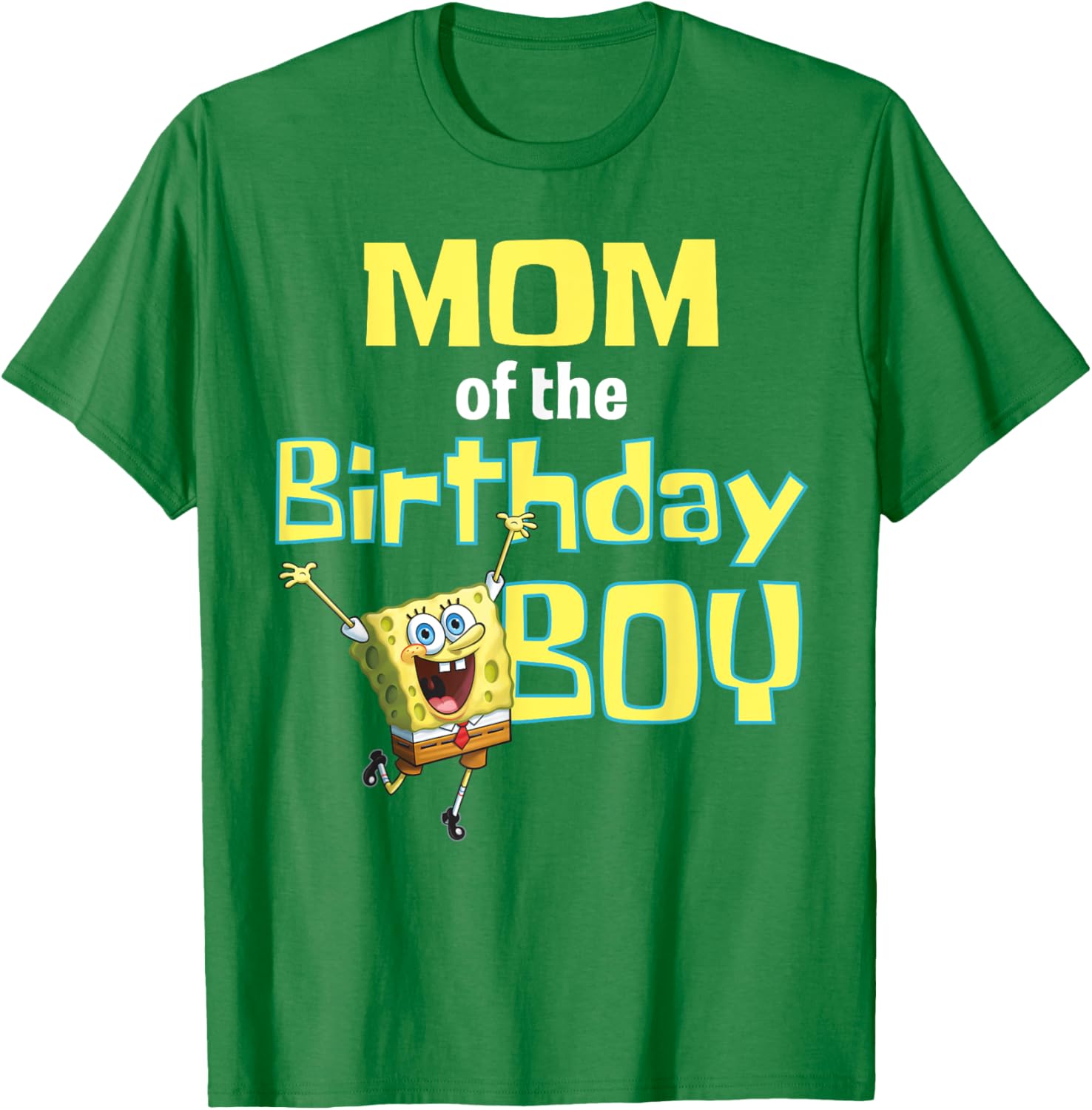 SpongeBob SquarePants Mom Of The Birthday Boy T-Shirt Perfect Gift - 26