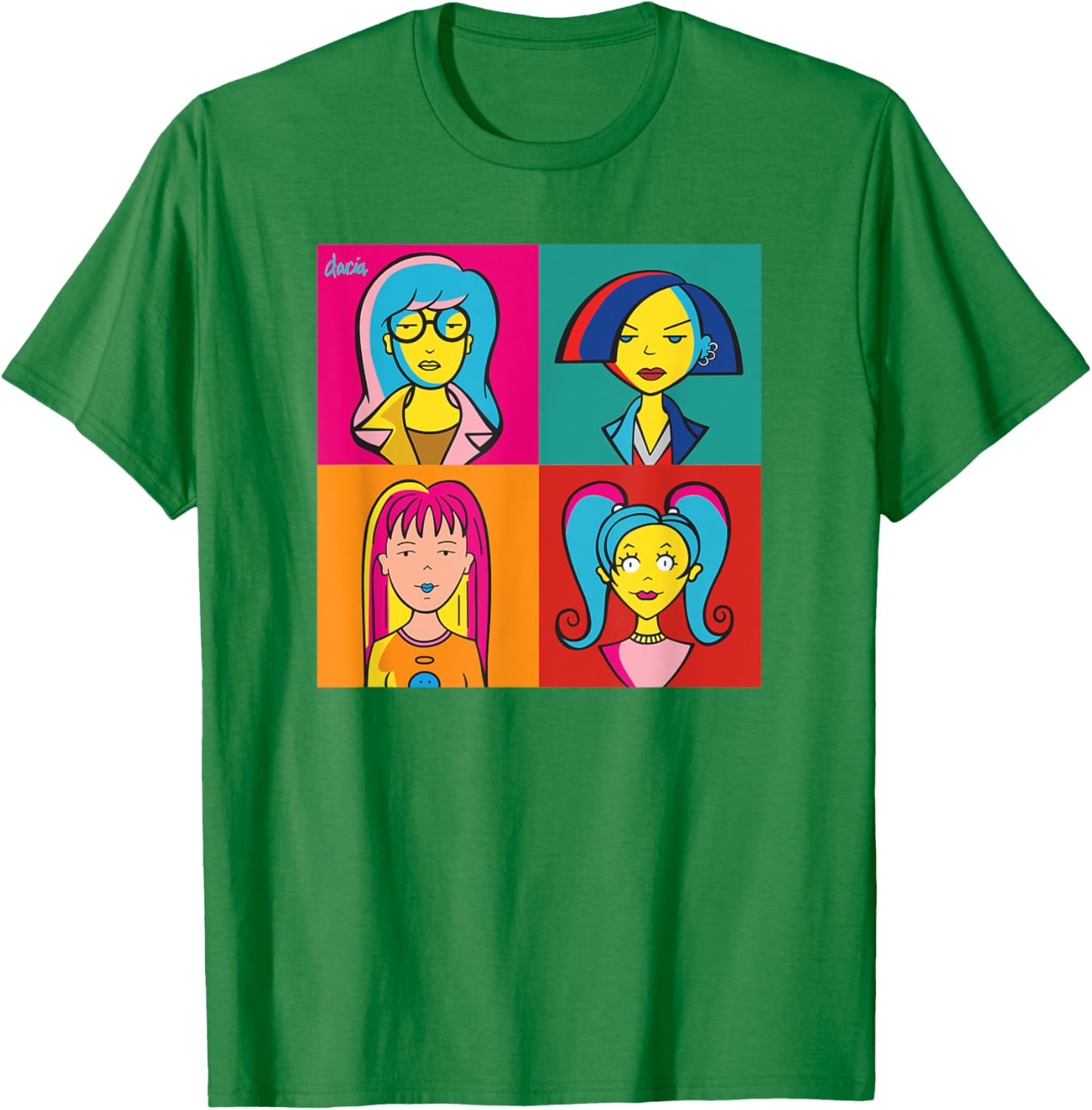 Mademark x Daria Ladies Pop Art T-Shirt - Fun Fashion for Every Occasion - 16