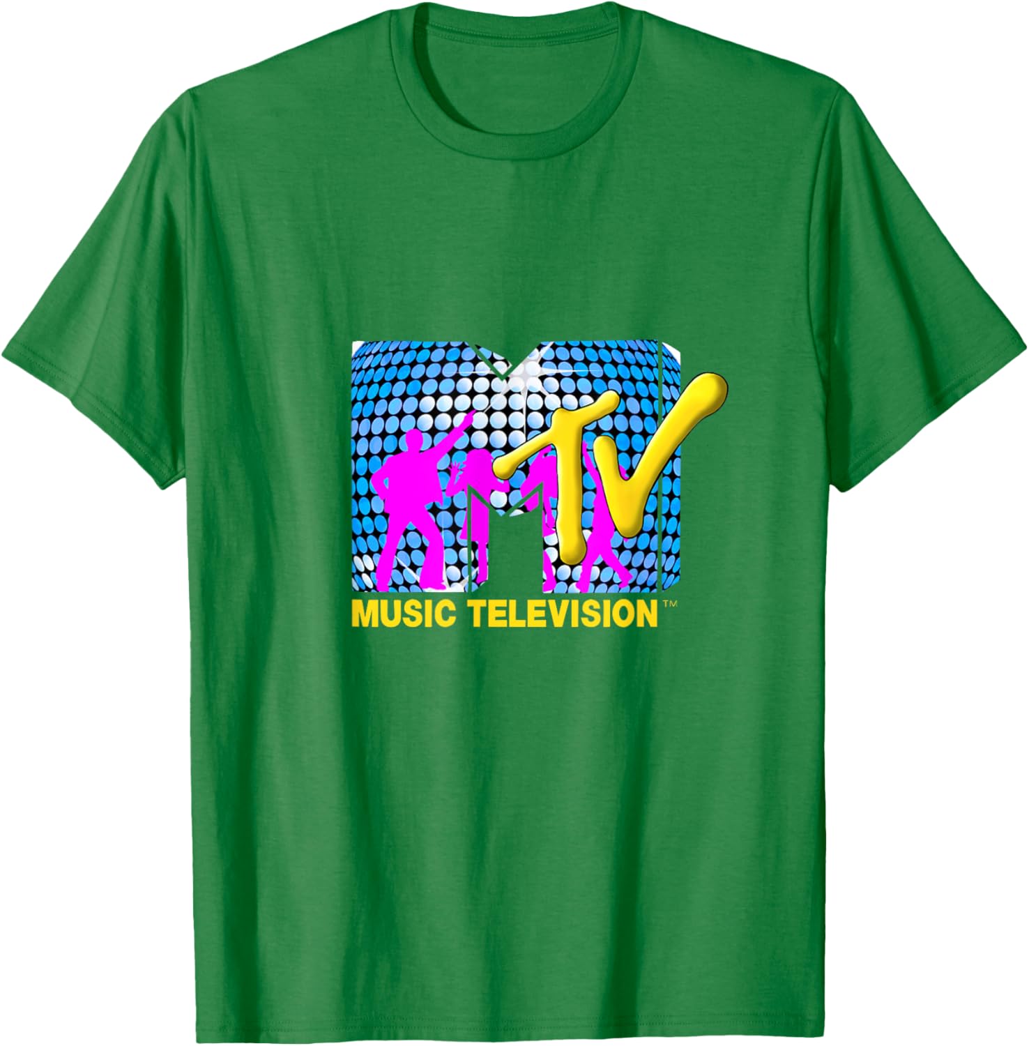 Mademark x MTV Disco Sphere T-Shirt with Funky Dancers Logo Design - 10