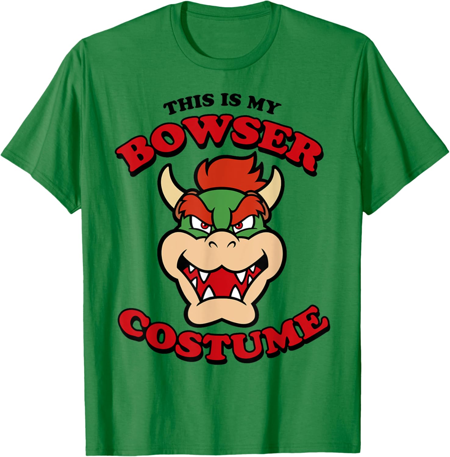 Super Mario Bowser Costume Graphic T-Shirt for Ultimate Fans - 9