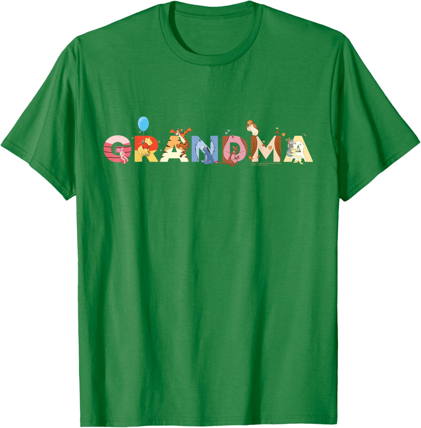 Disney Winnie the Pooh Grandma Gift Family Trip T-Shirt for Fun Adventures - 12