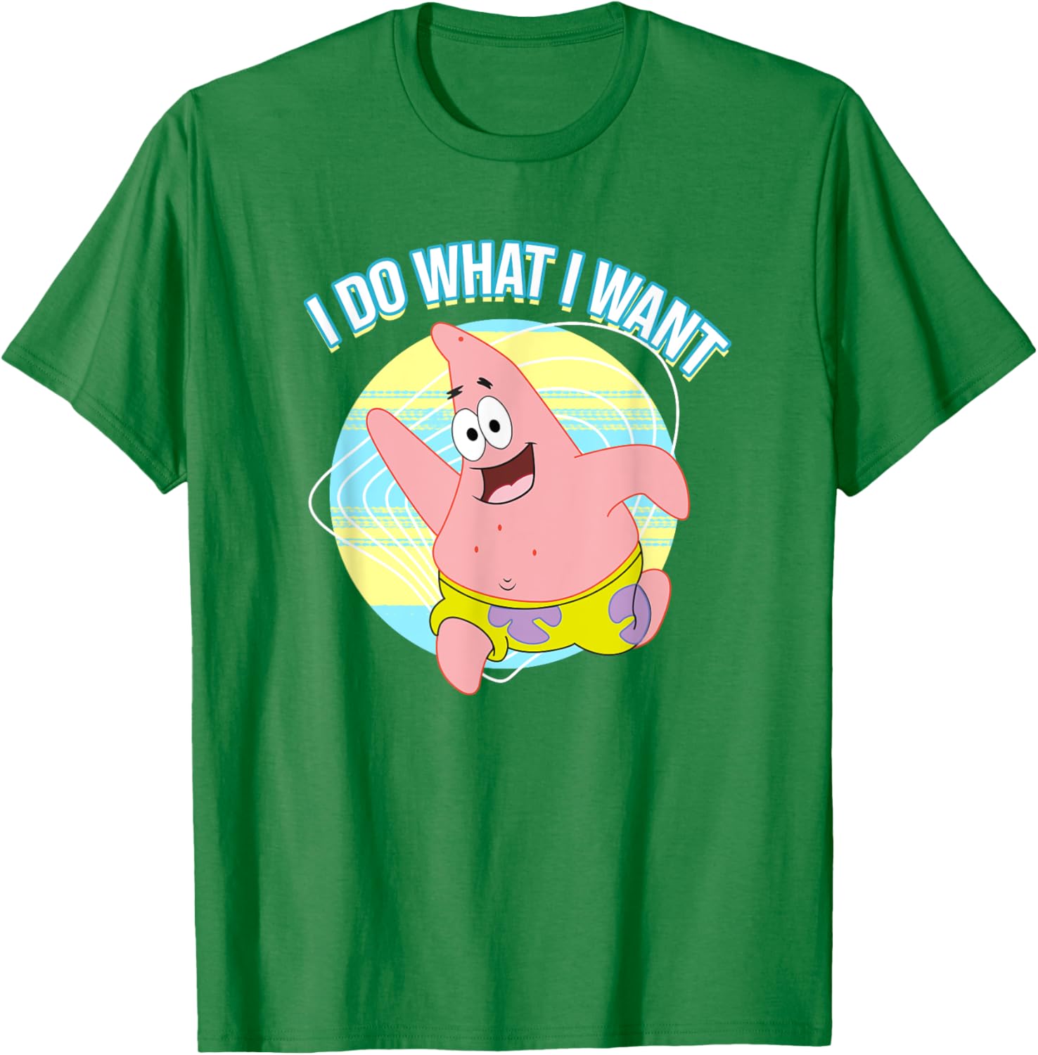 Mademark Patrick Star I Do What I Want T-Shirt for Fun Fashion Lovers - 14