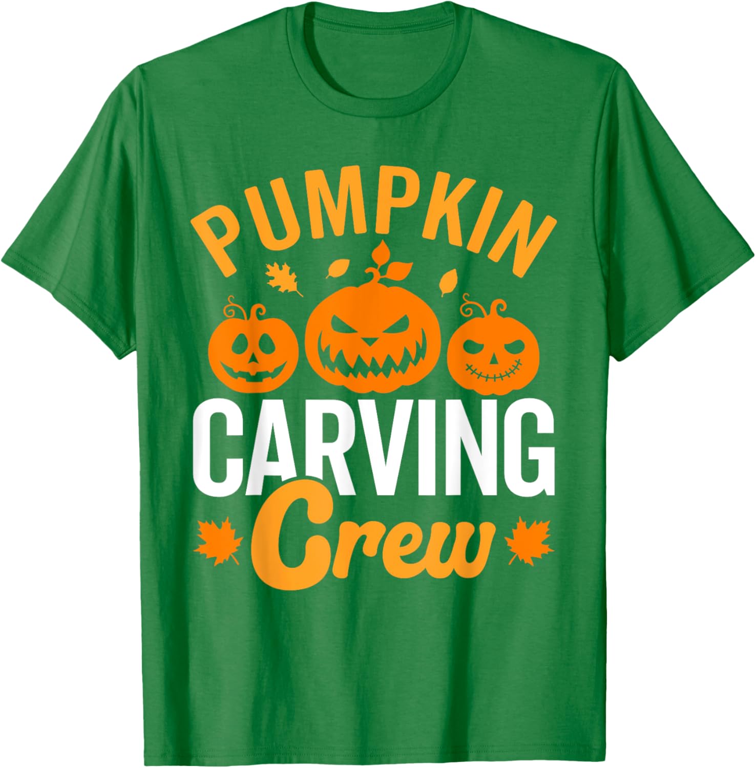 Family Matching Pumpkin Carving Crew Halloween T-Shirt for Fun Celebrations - 5