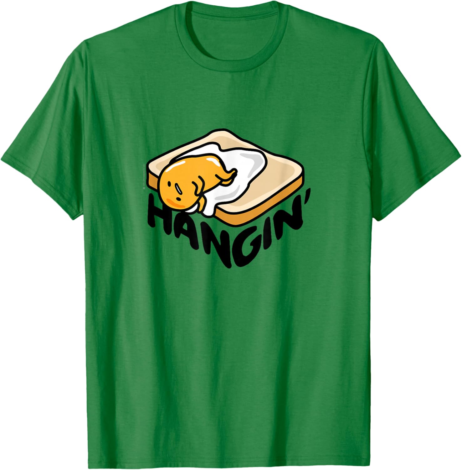 Gudetama Lazy Egg Hanging T-Shirt Cute Japanese Apparel for Fans - 2
