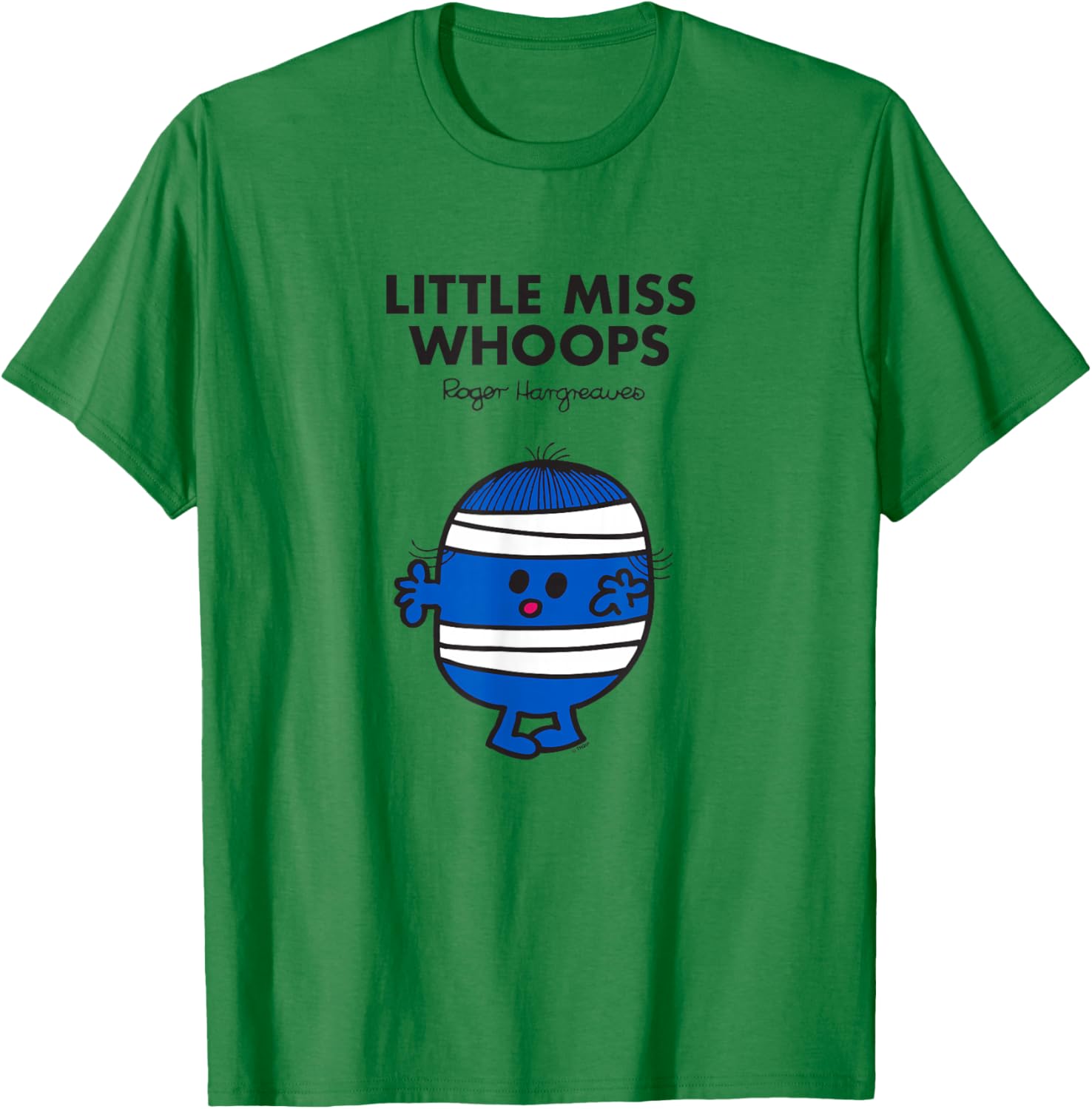 Mr Men Little Miss Whoops T-Shirt for Kids Fun Graphic Tee - 1
