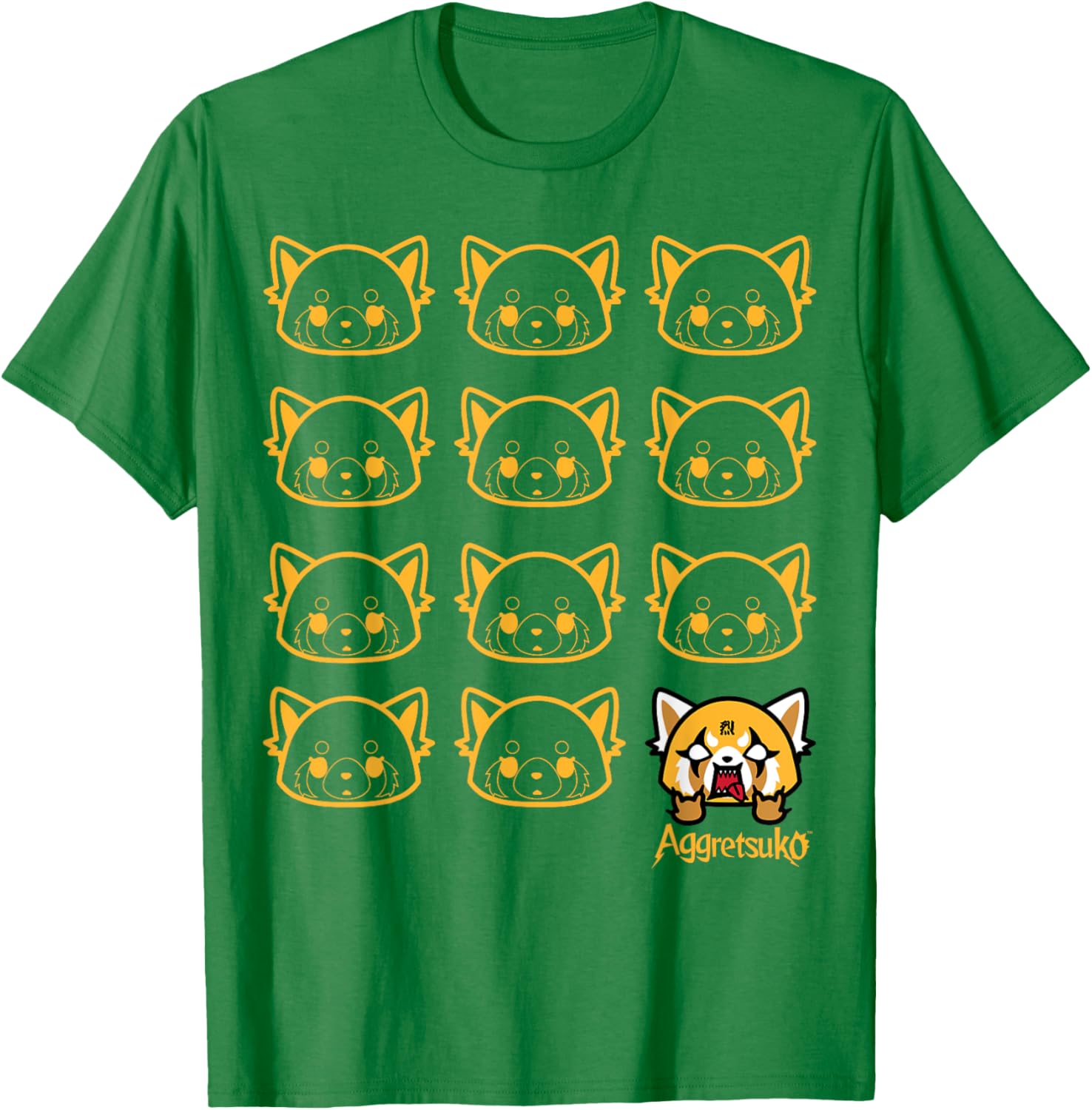 Aggretsuko Real T-Shirt for Fans – Comfortable Cartoon-themed Apparel - 6