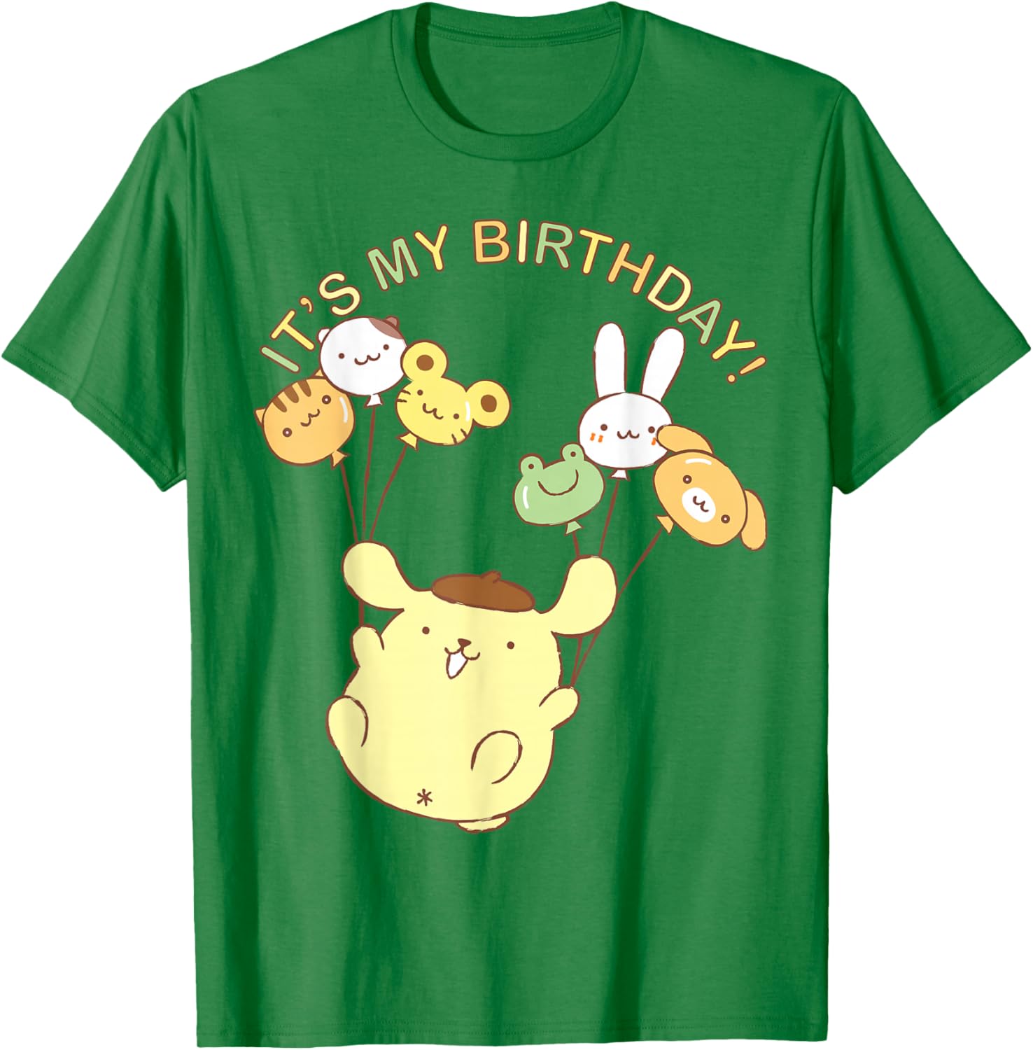 Pompompurin It's My Birthday T-Shirt Cute Design for Celebrations - 4