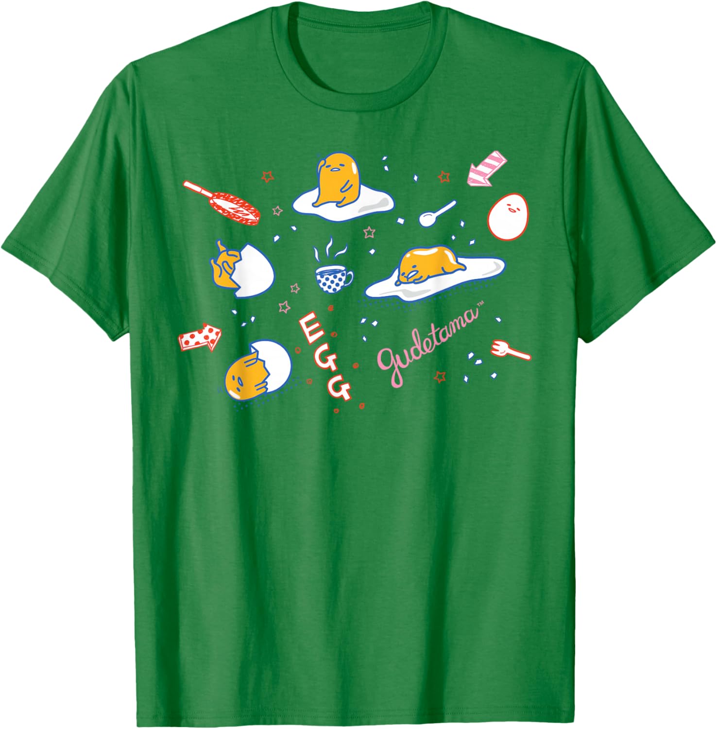 Gudetama Doodle T-Shirt Cute & Comfy for Fans of Lazy Egg Design - 11