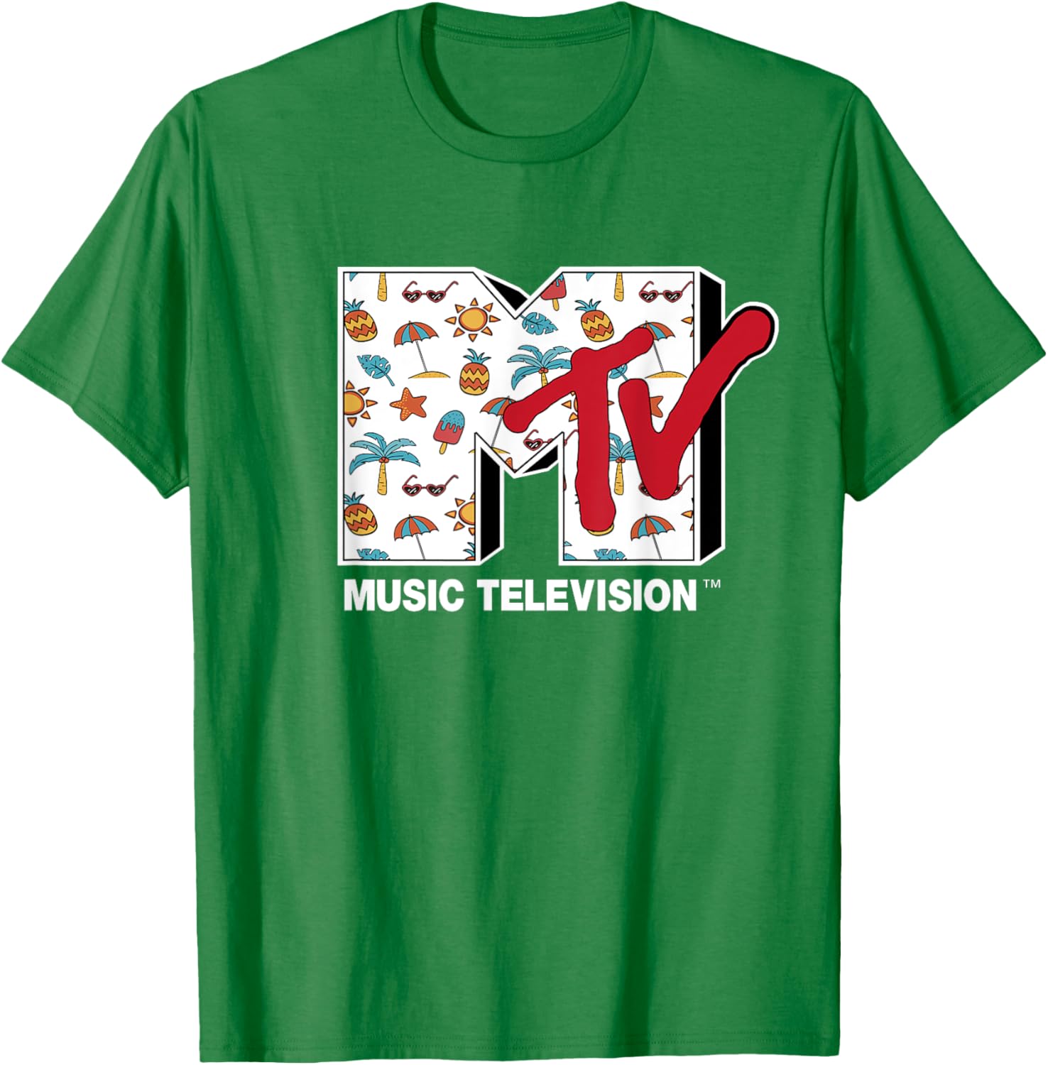 Mademark x MTV In the Summertime T-Shirt for Trendy Summer Style - 8