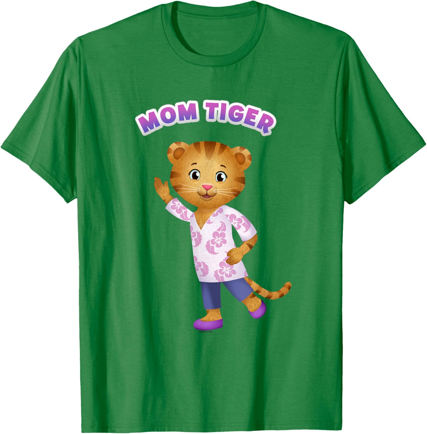 Daniel Tiger's Neighborhood Mom Tiger T-Shirt for Kids and Adults - 4
