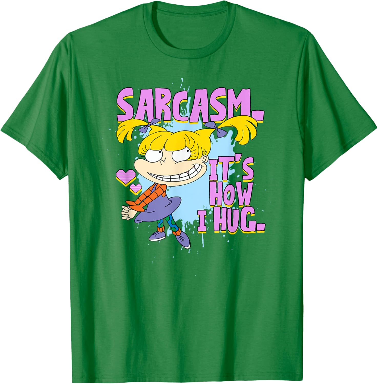 Mademark x Rugrats Angelica Sarcasm T-Shirt for Fun-Loving Fans - 17