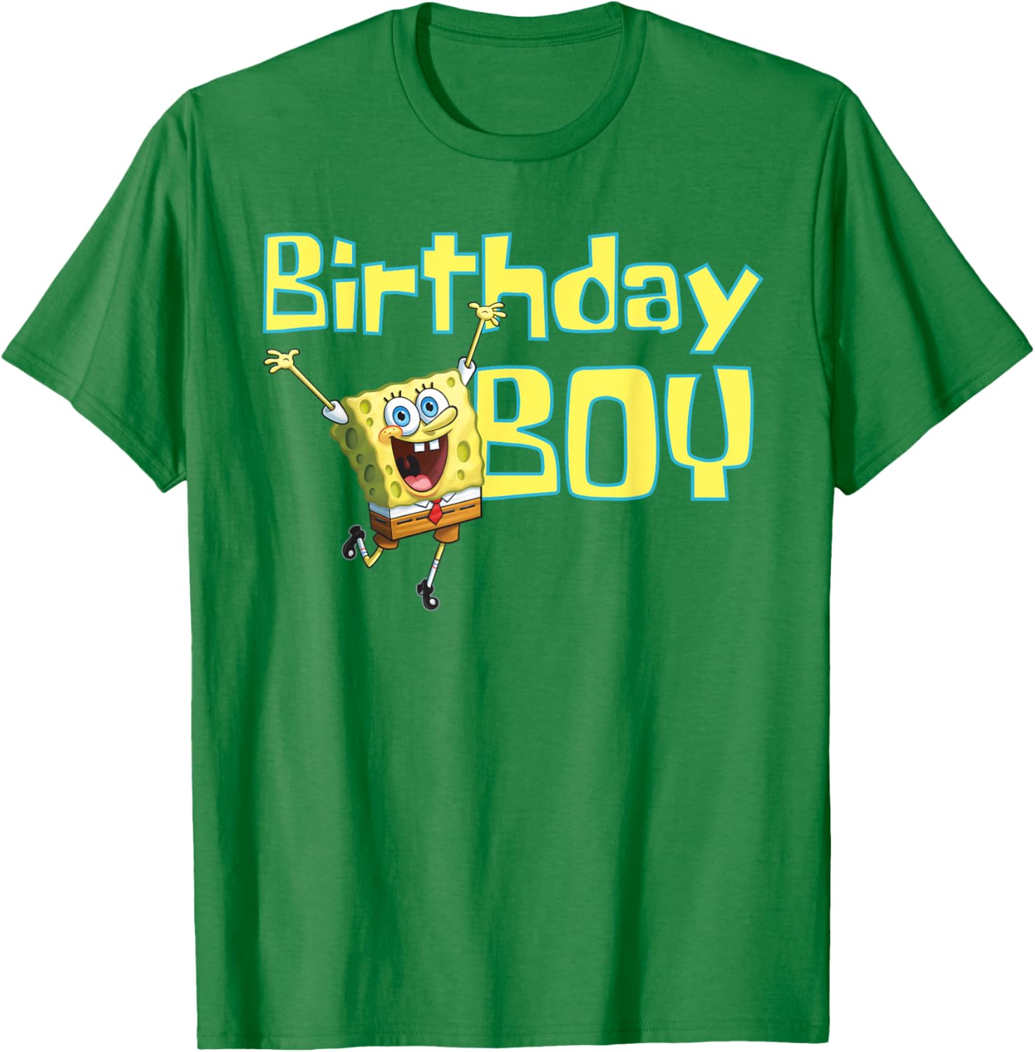 Mademark SpongeBob SquarePants Birthday Boy T-Shirt for Fun Celebrations - 15