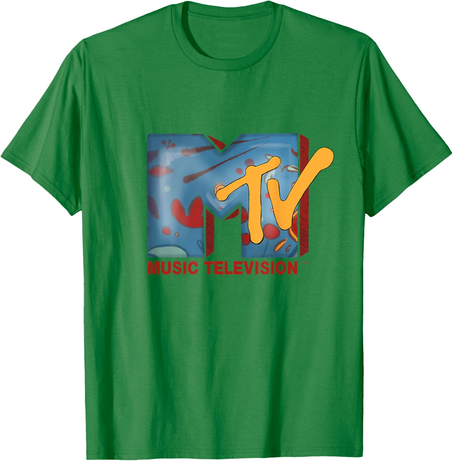 Mademark x MTV Scandinavian Folk Art Logo T-Shirt for Unique Style - 2