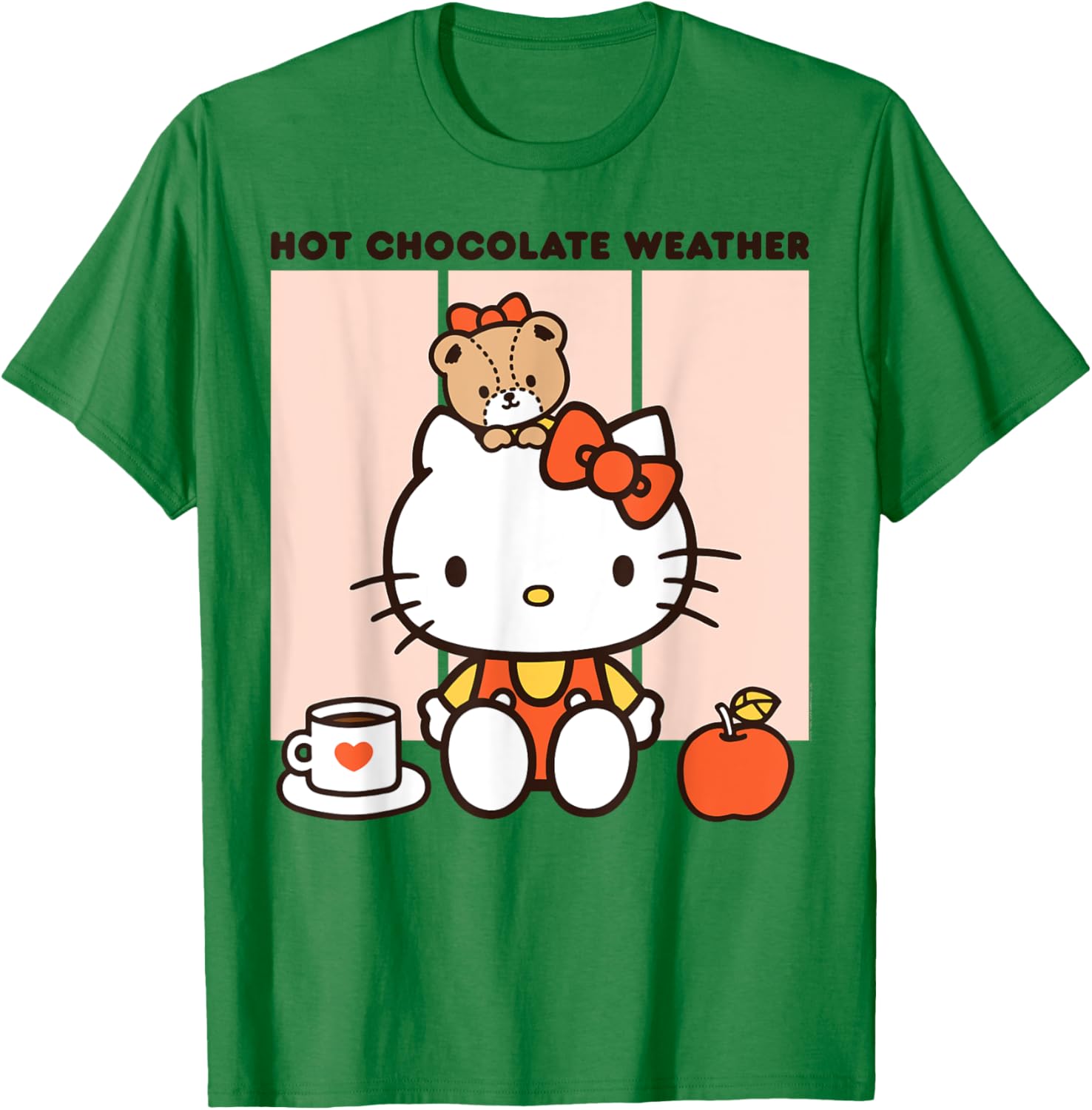 Hello Kitty Hot Chocolate Weather T-Shirt for Cozy Winter Style - 1
