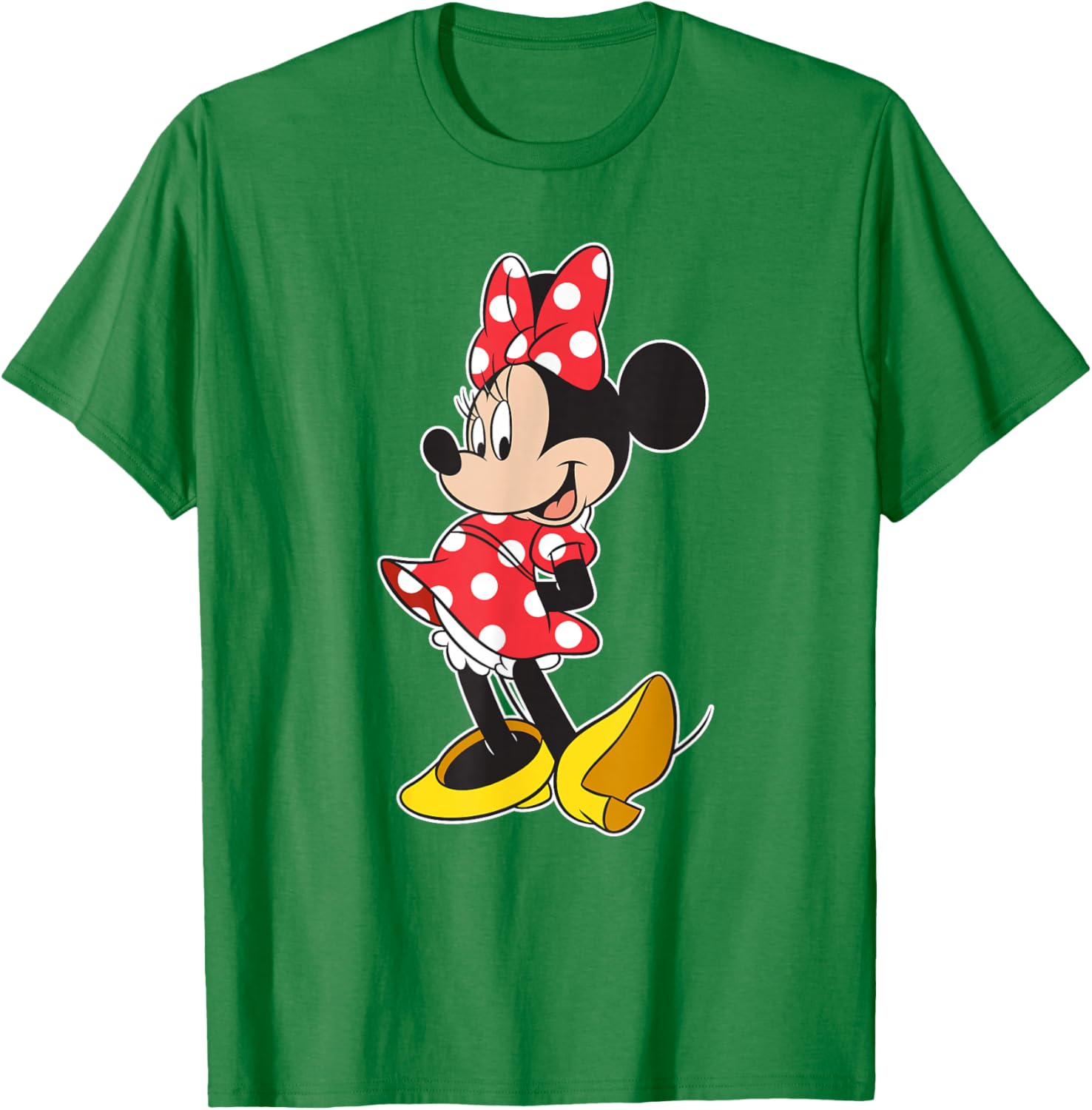Cute Disney Minnie Mouse Classic Pose T-Shirt for Kids and Adults - 12