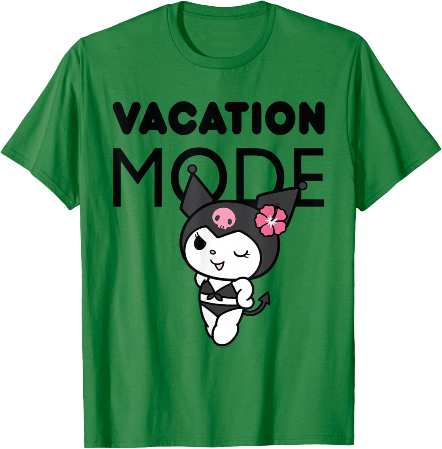 Kuromi Vacation Mode T-Shirt for Fun Summer Outfits and Casual Style - 18