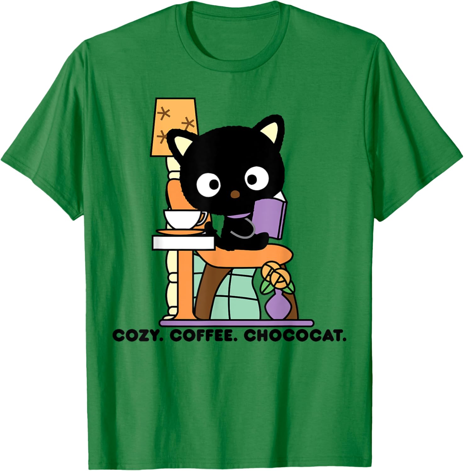 Chococat Cozy Coffee Cafe T-Shirt for Everyone - Fun & Stylish Design - 13