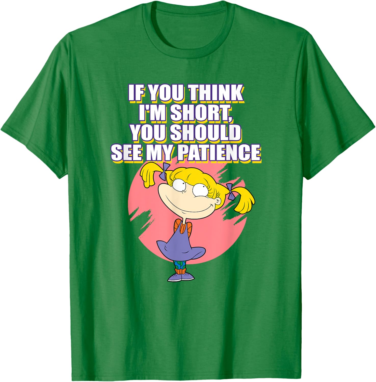 Mademark x Rugrats Angelica Patience T-Shirt for Trendy Kids Fashion - 12