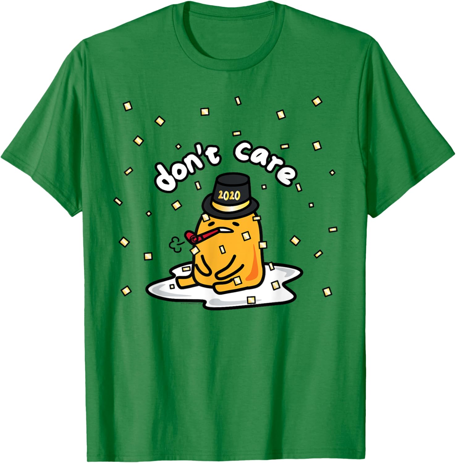 Gudetama Lazy Egg Happy New Year 2020 T-Shirt for Fun Fashion Lovers - 22