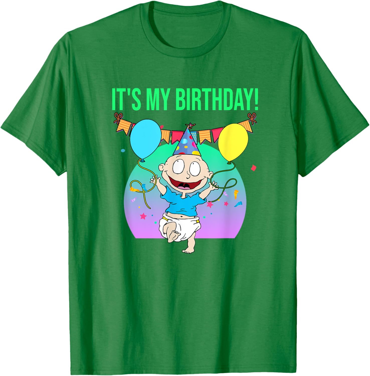 Mademark Rugrats Tommy Pickles Birthday T-Shirt for Kids and Adults - 1